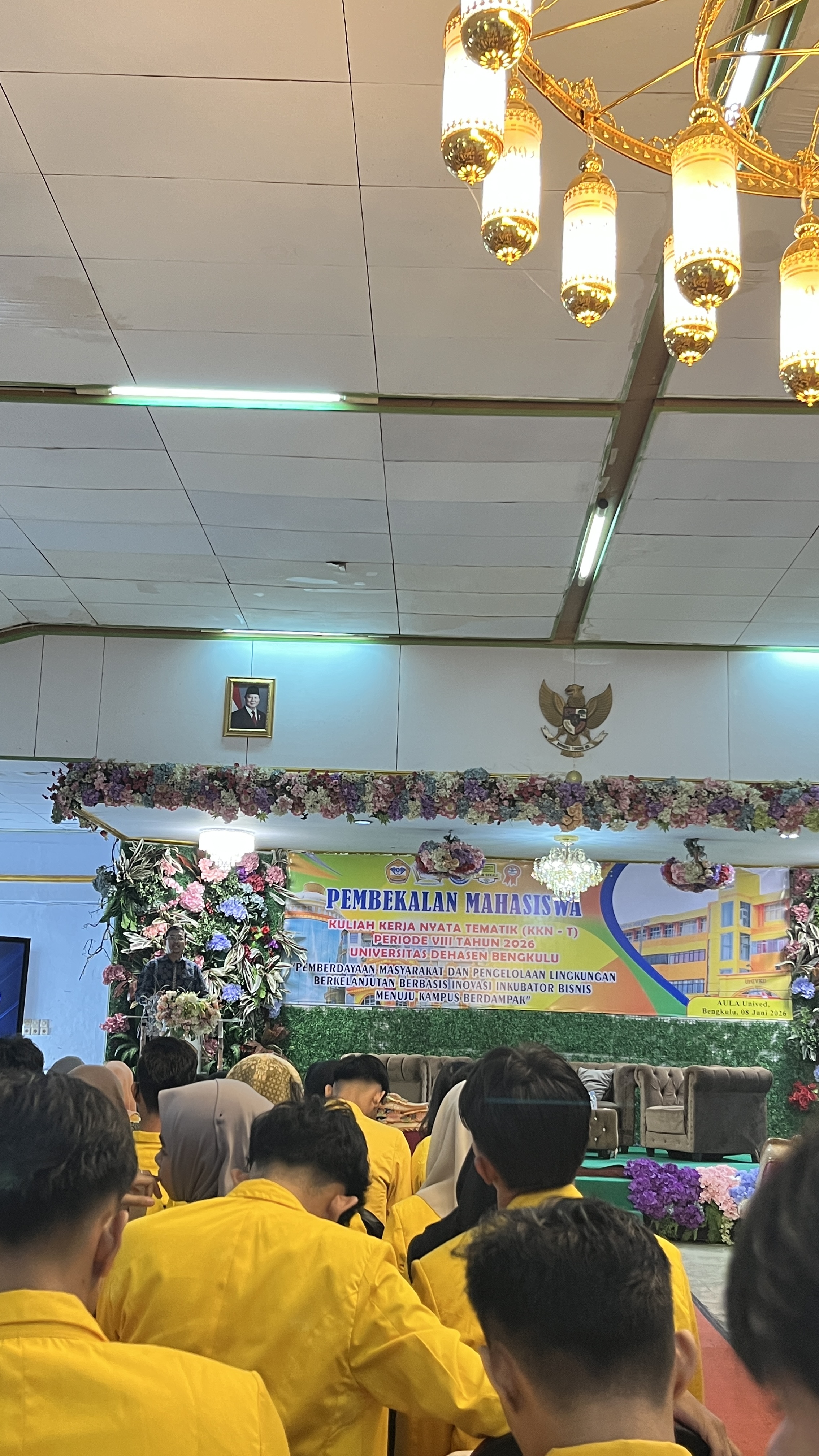 Pembekalan mahasiswa kkn