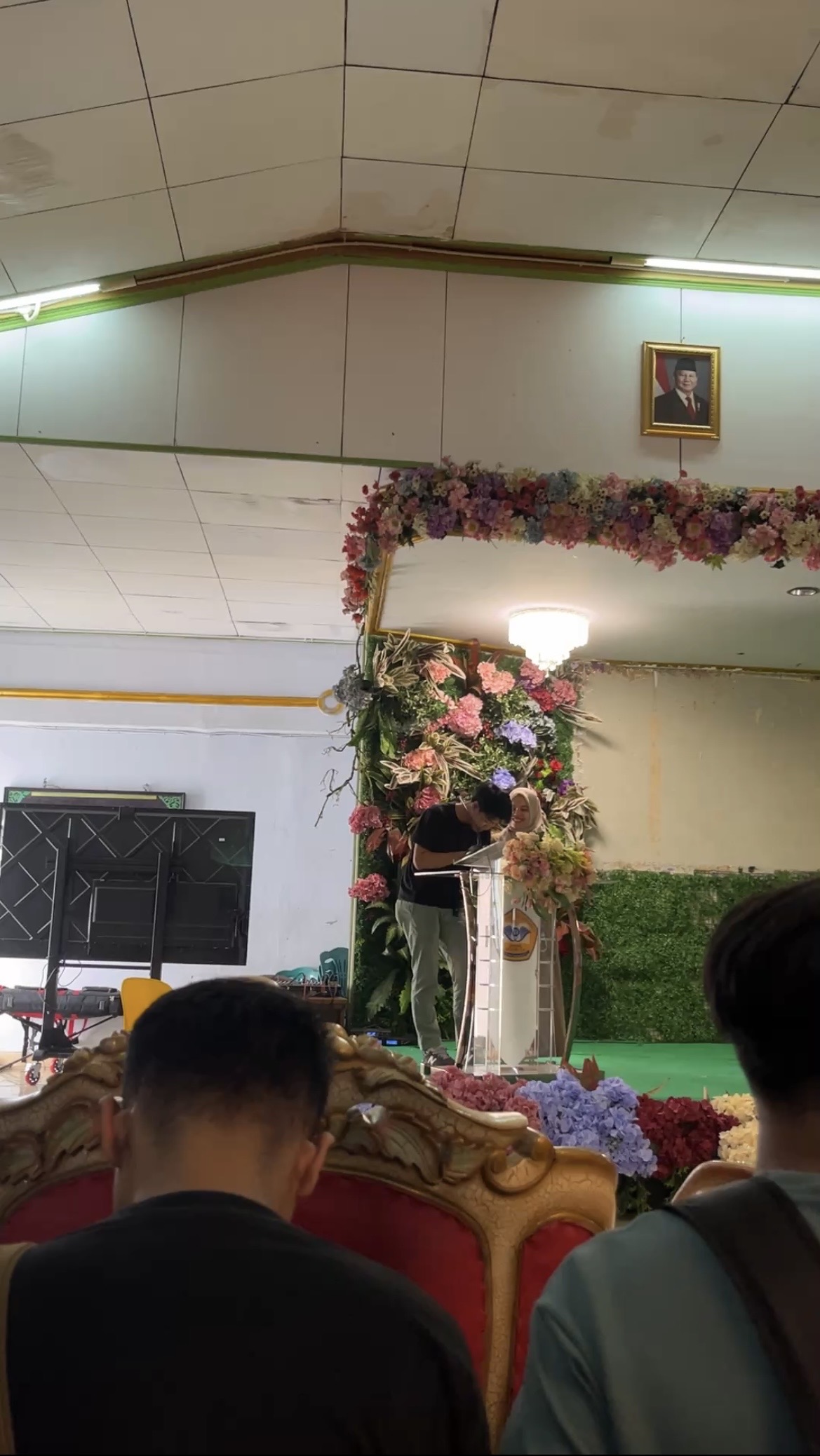 Mengikuti kegiatan gladi KKN-T