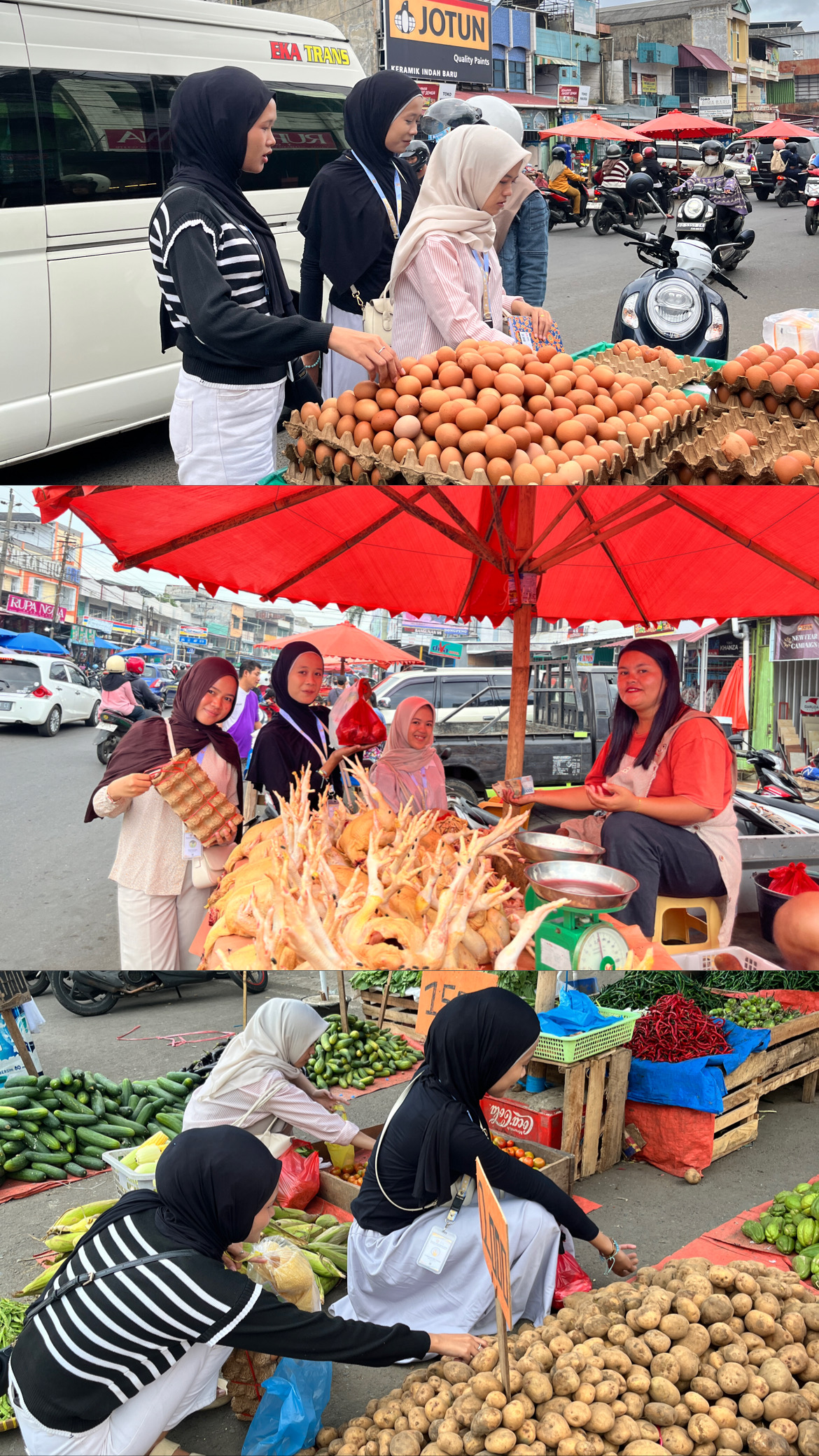 ???? Pasar Tradisional Kota Bengkulu???? KKN-T Kelompok 09 Universitas Dehasen Bengkulu ????????