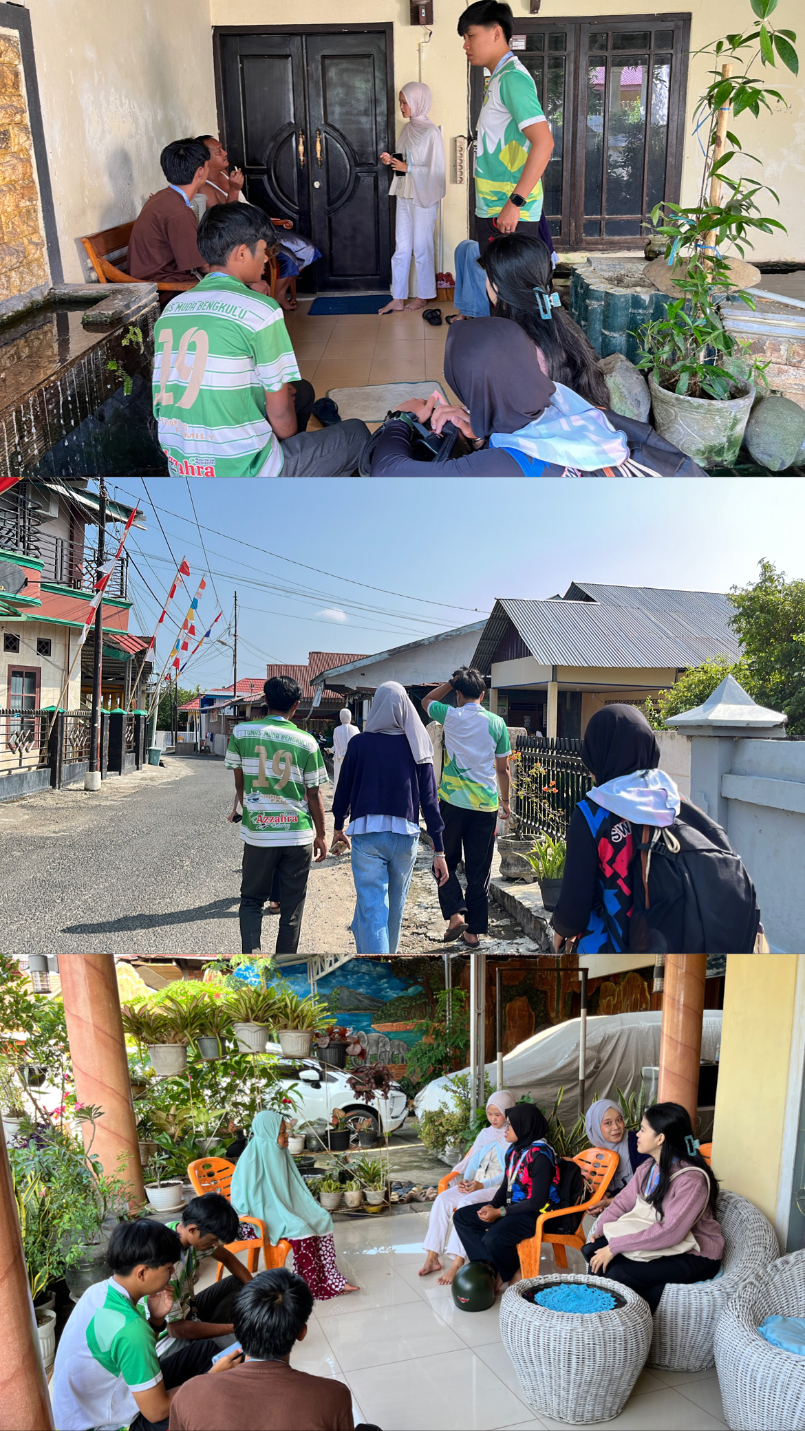Kunjungan ke-2 ke rumah warga rt 07 kelompok 9
