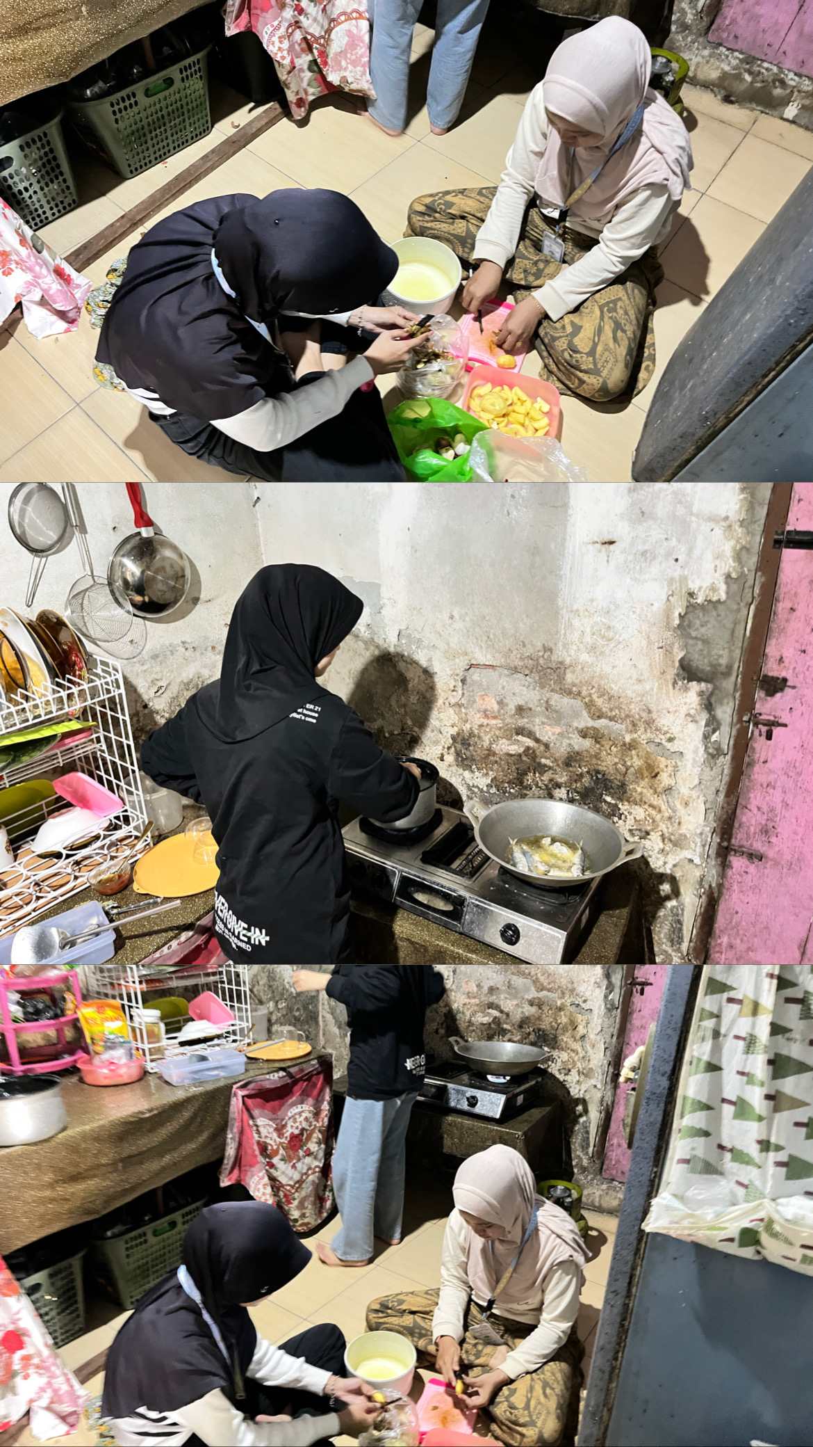 Masak Makan Siang Bersama KKN Kelompok