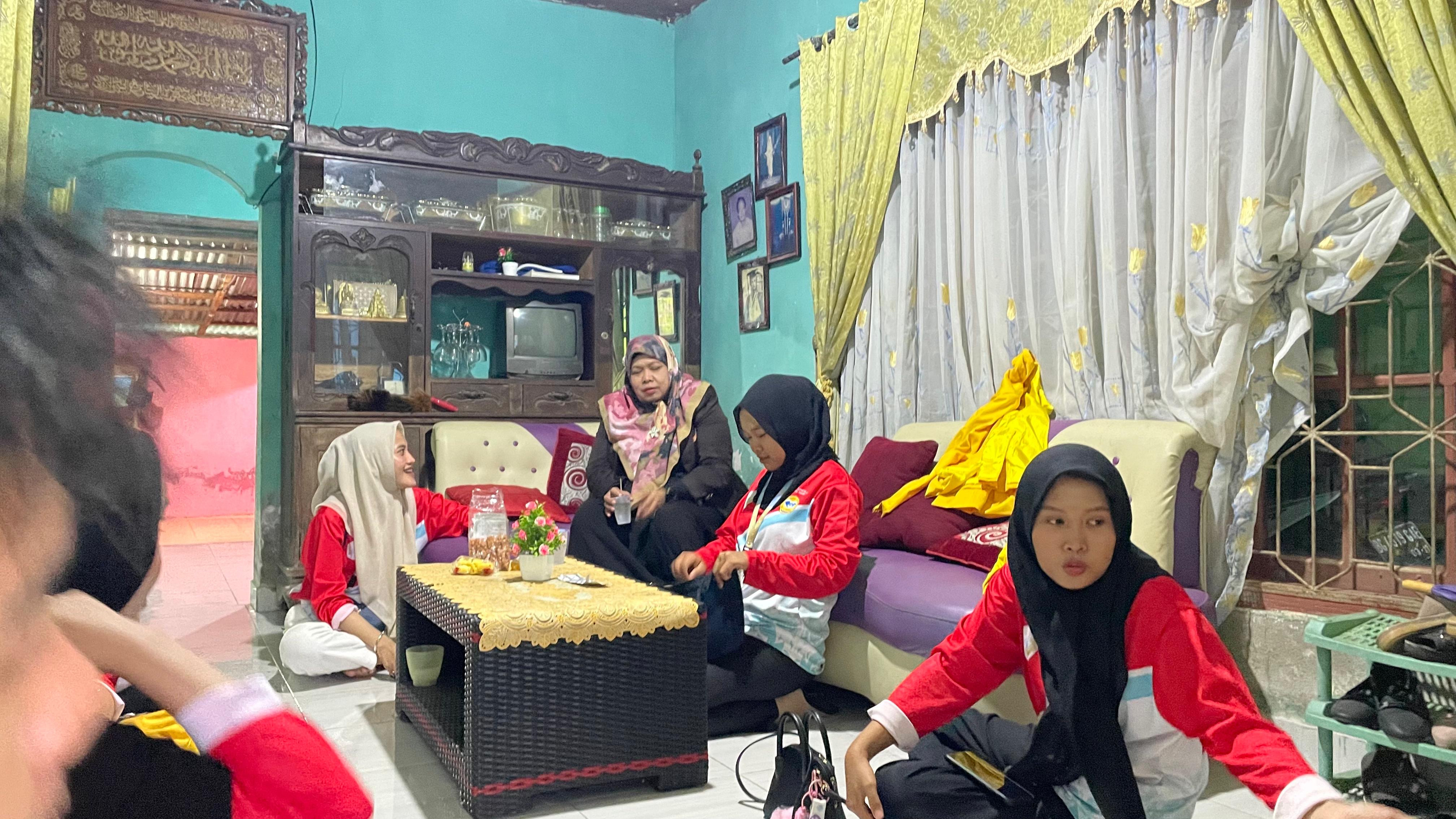 kunjungan dpl ke posko 