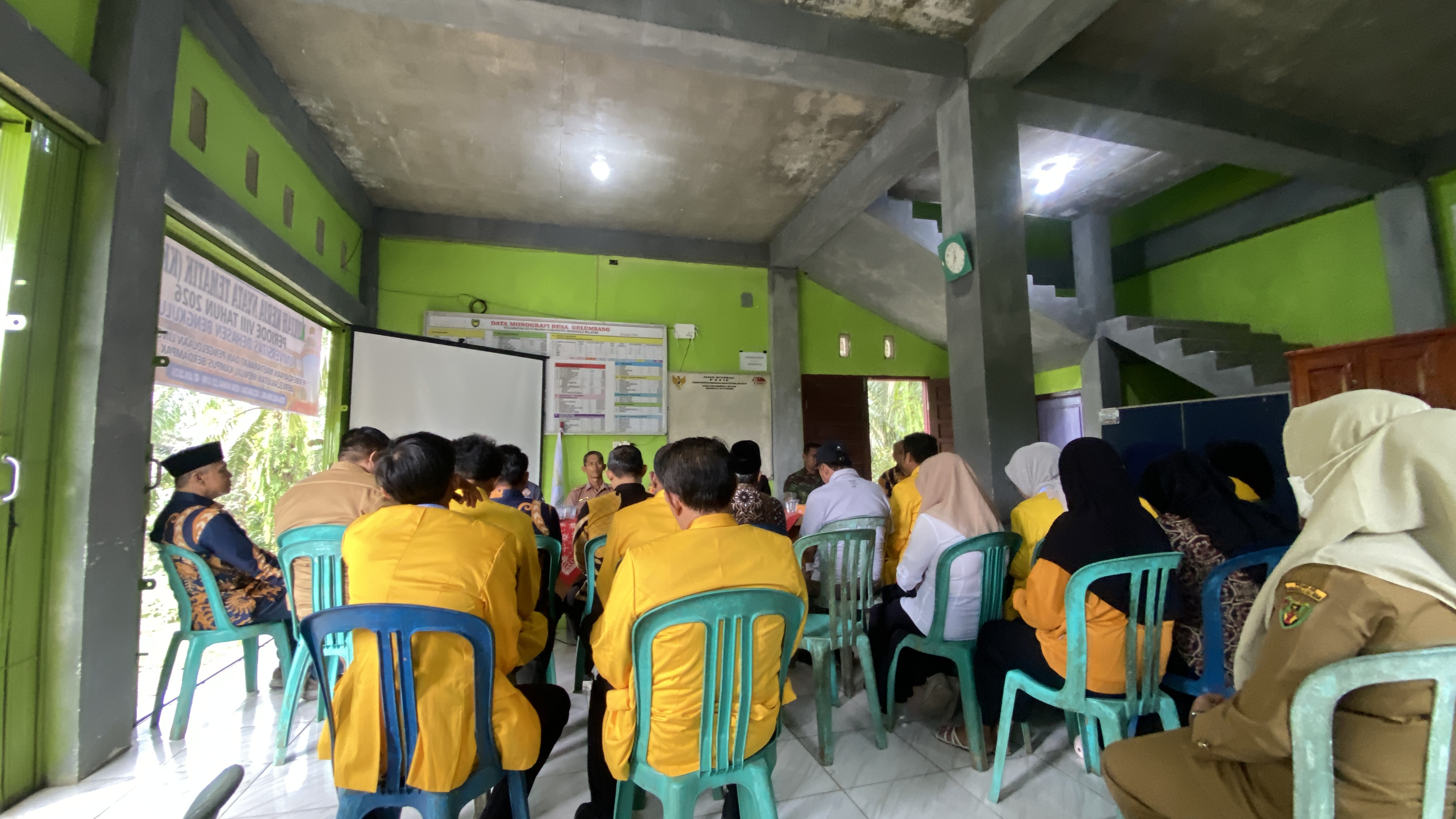 Penerimaan mahasiswa KKN 
