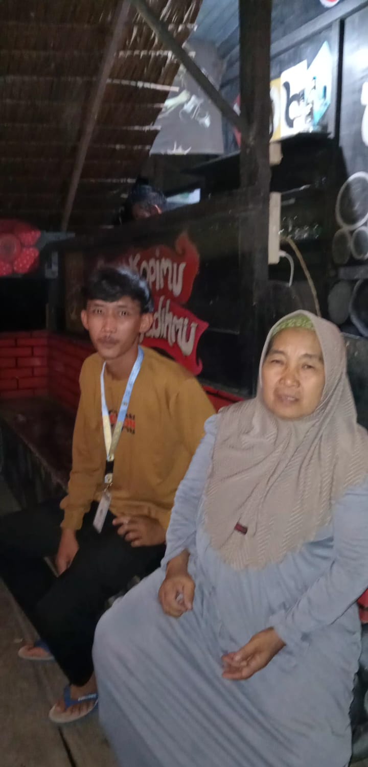 Kunjungan Silaturahmi pada warga di Desa Gelumbang Kec Kota Manna