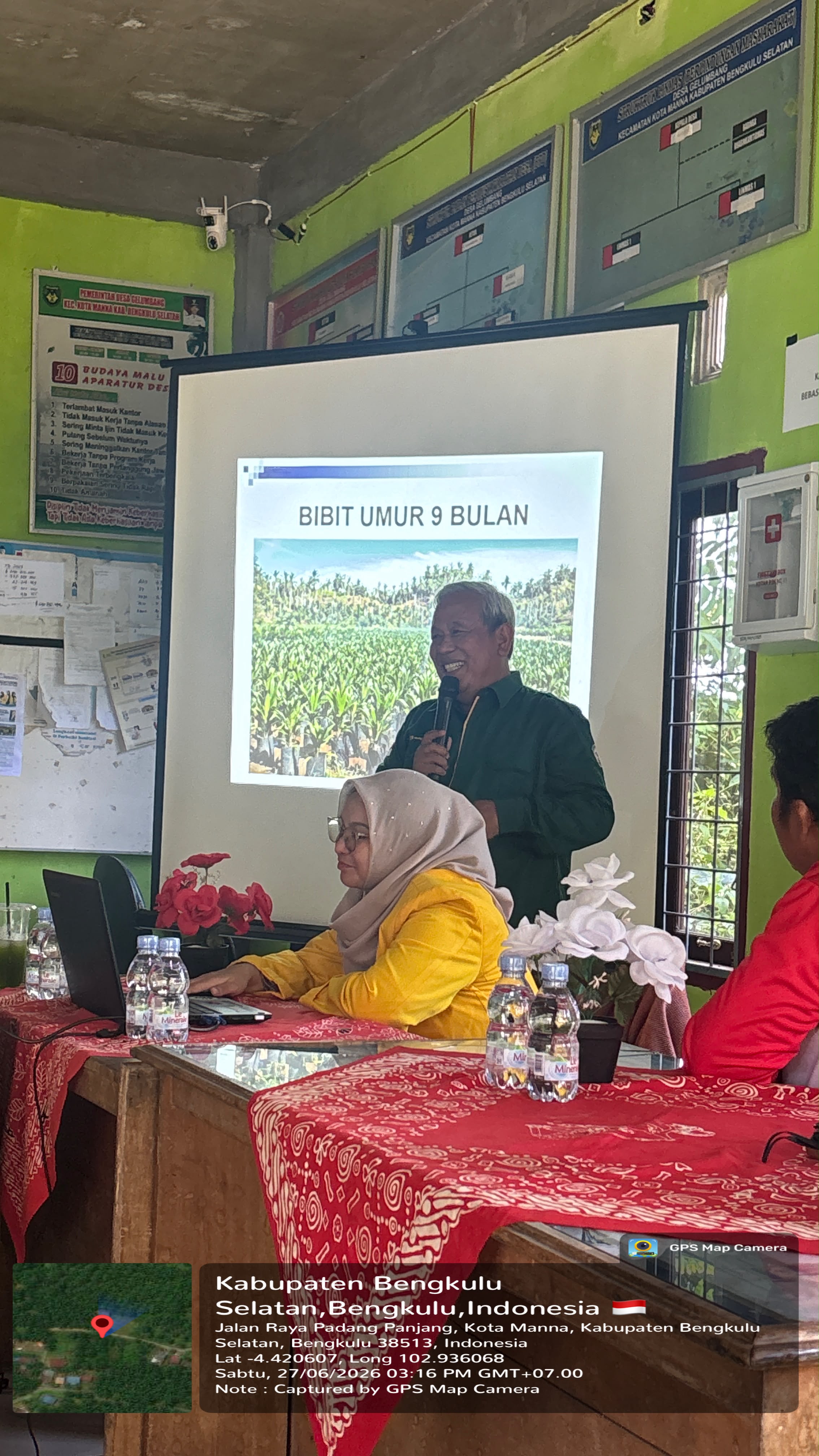 Sosialisasi bibit sawit