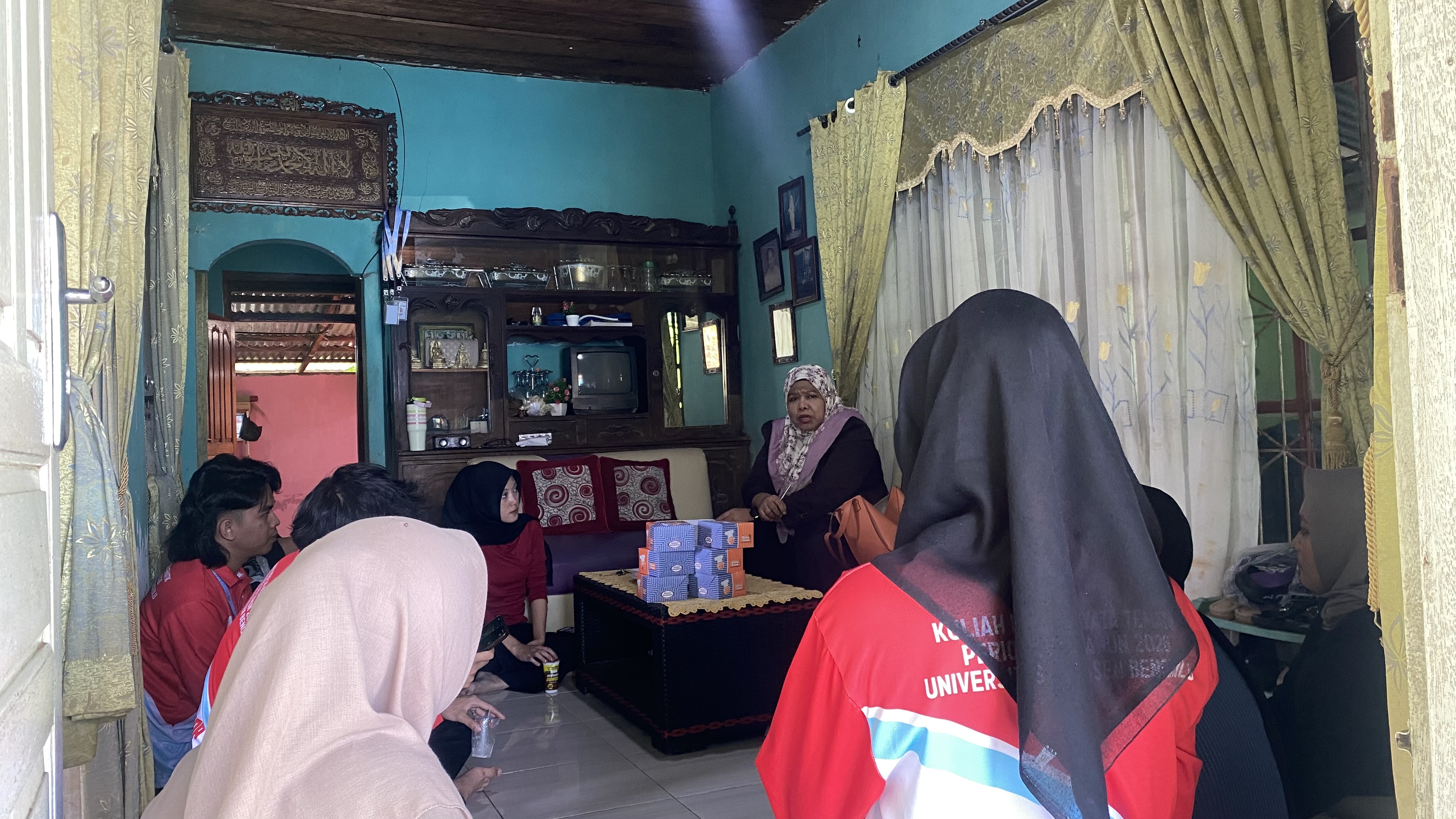 DPL kunjungan ke posko kelompok 19 