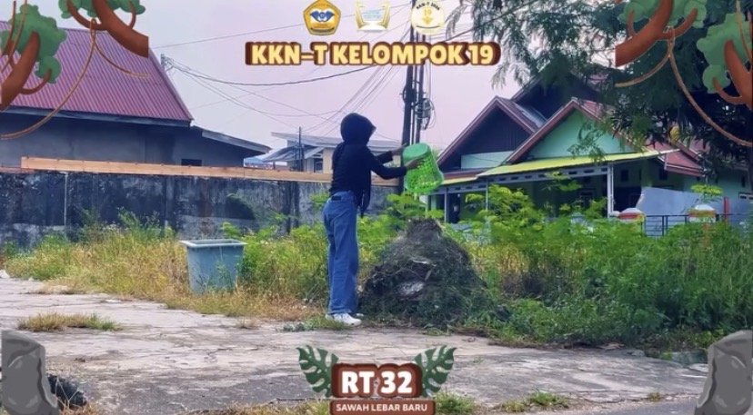 kebersihan posko kelompok 19