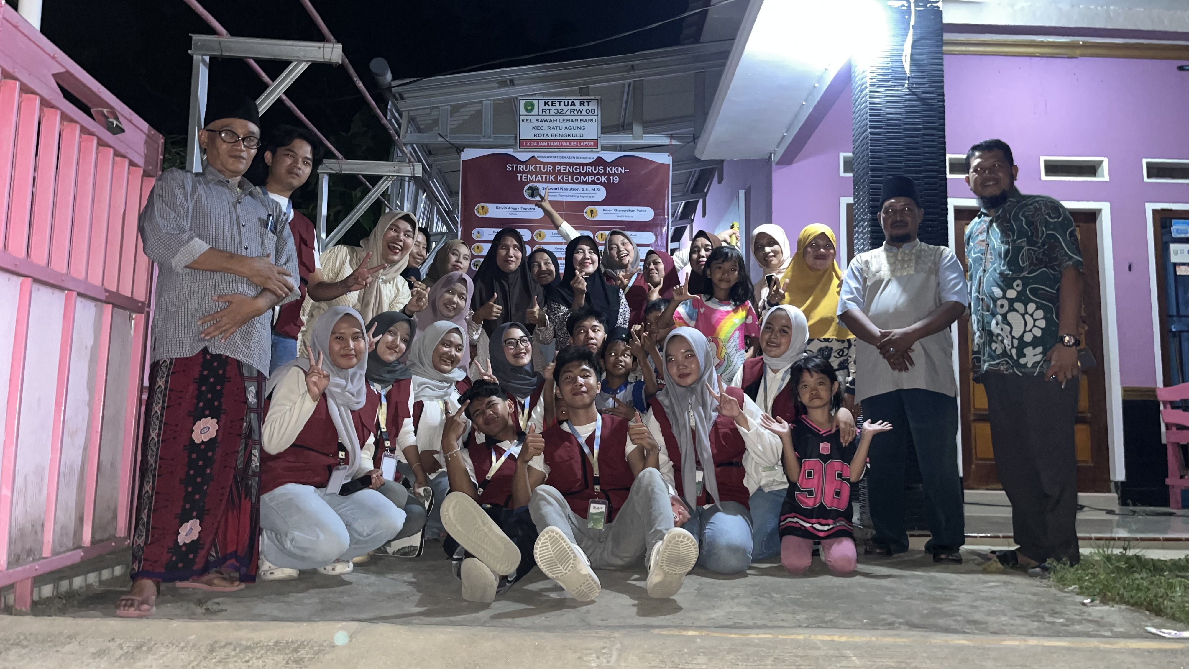 Acara Perpisahan Anak KKN Kelompok 19 