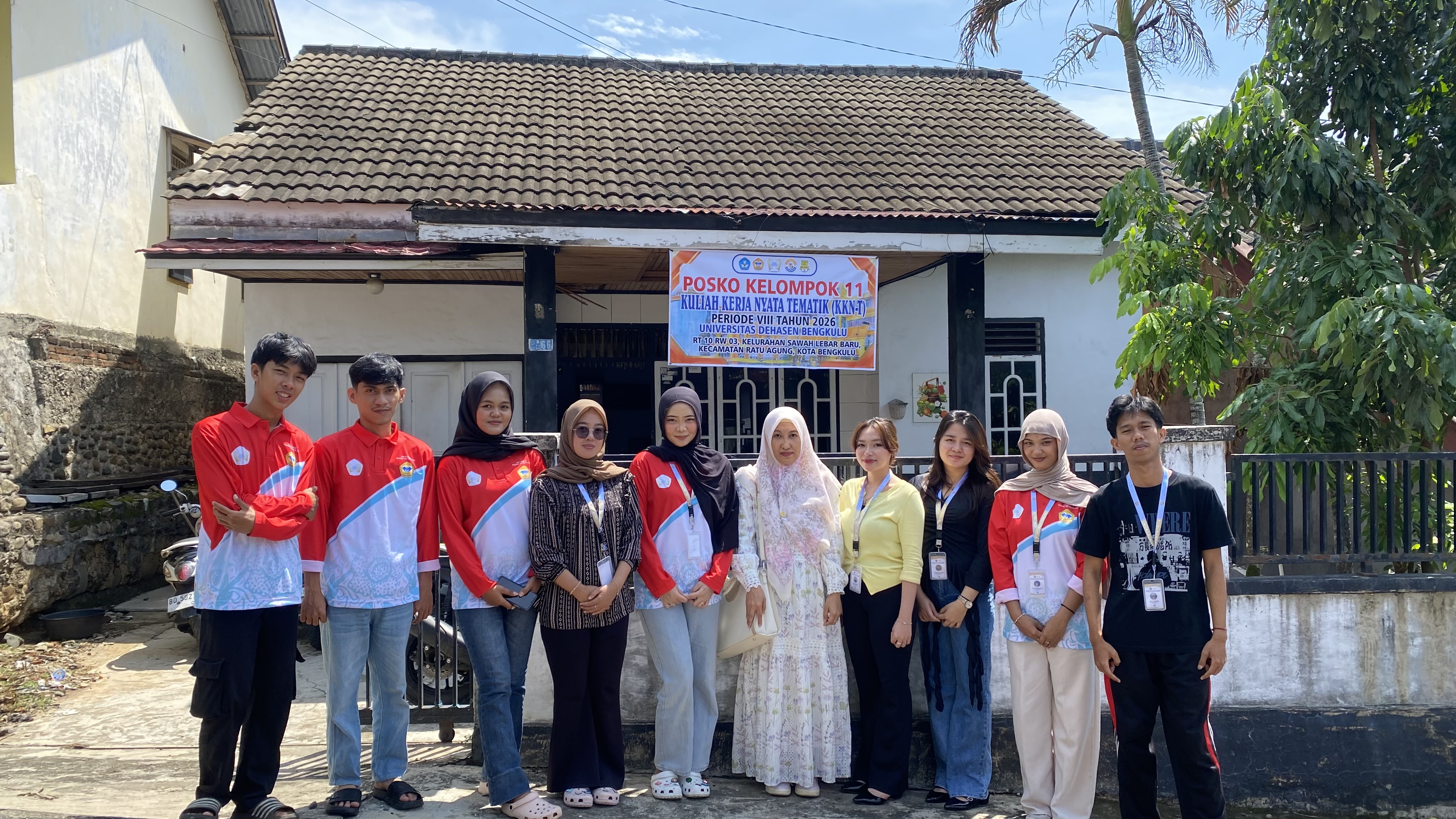 kunjungan dpl ke posko