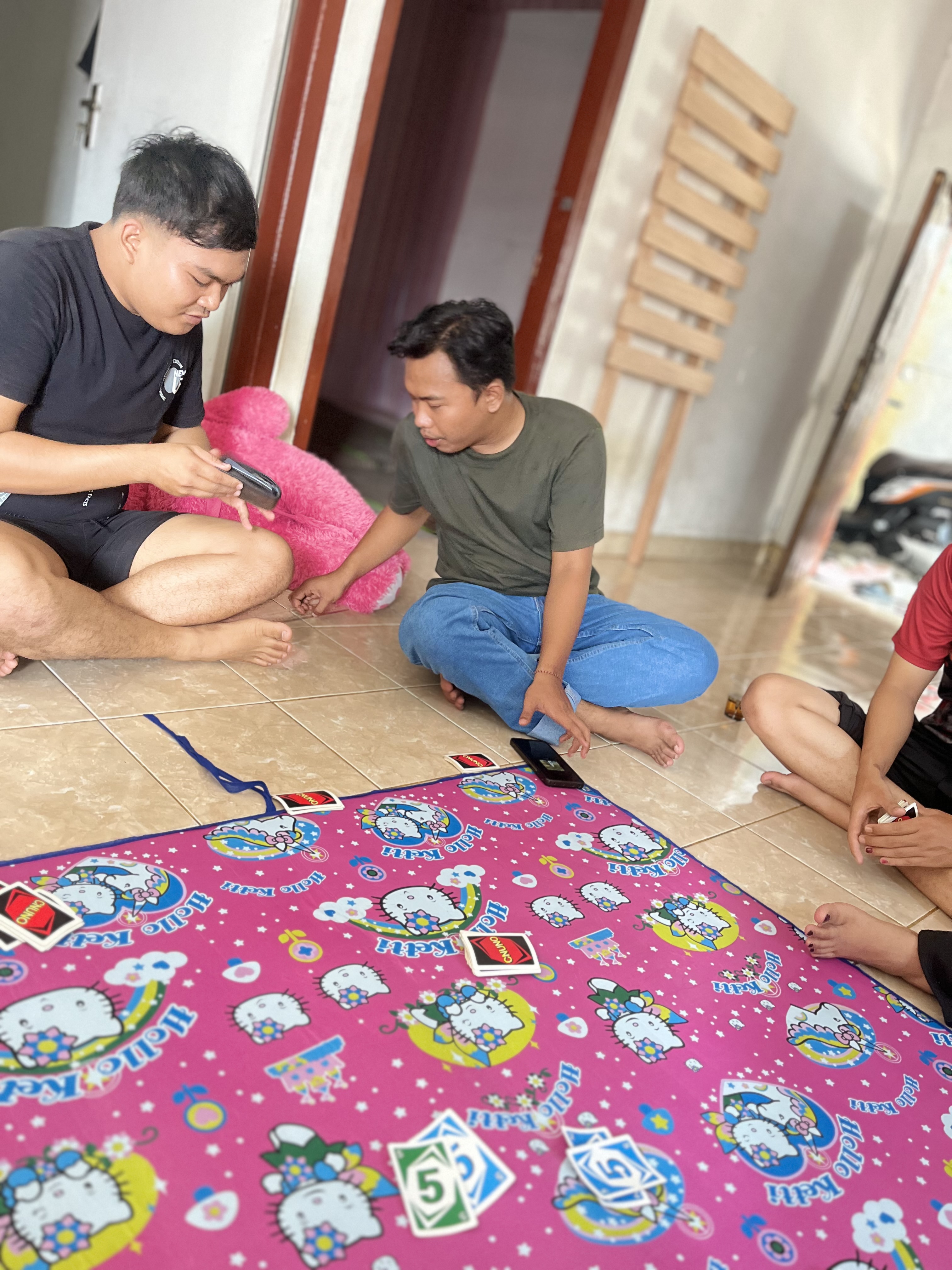 Kedatangan tamu dari kelompok 18 KKN-T periode VIII