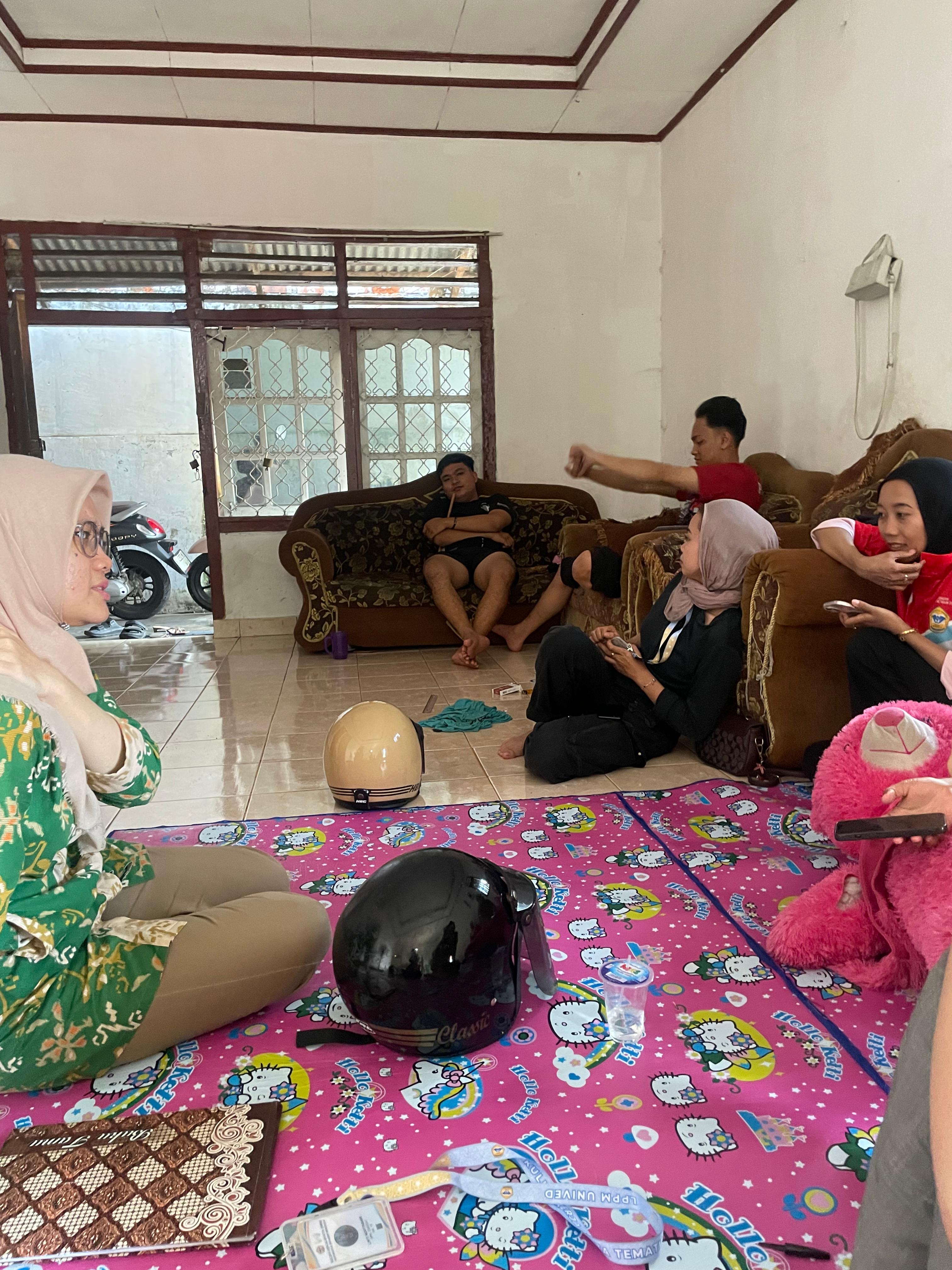 Rapat lanjutan dan evaluasi mengenai program kerja kelompok 13 bersma DPL