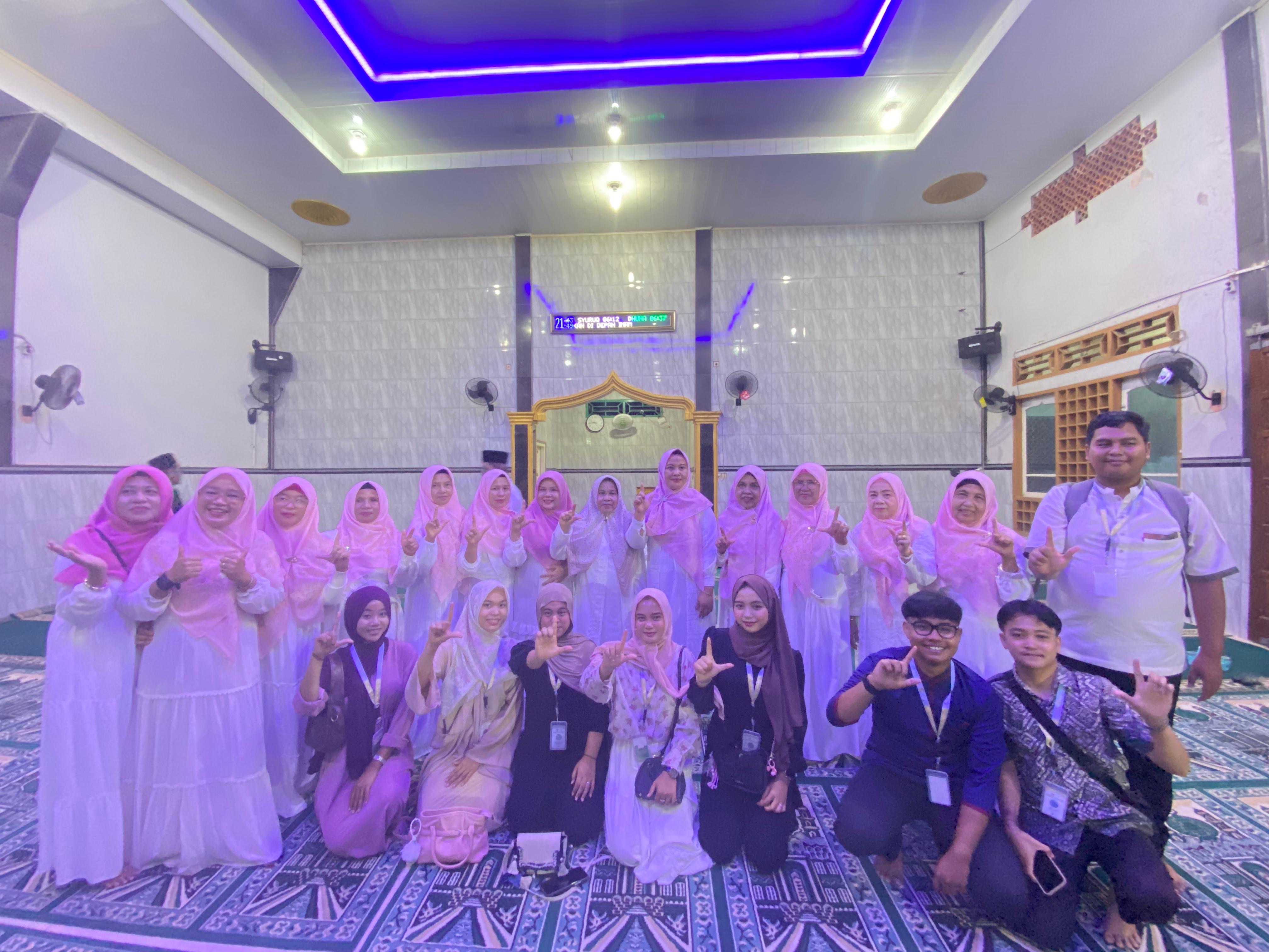 Kegiatan memperingati tahun baru islam, di masjid Al-Hikmah 