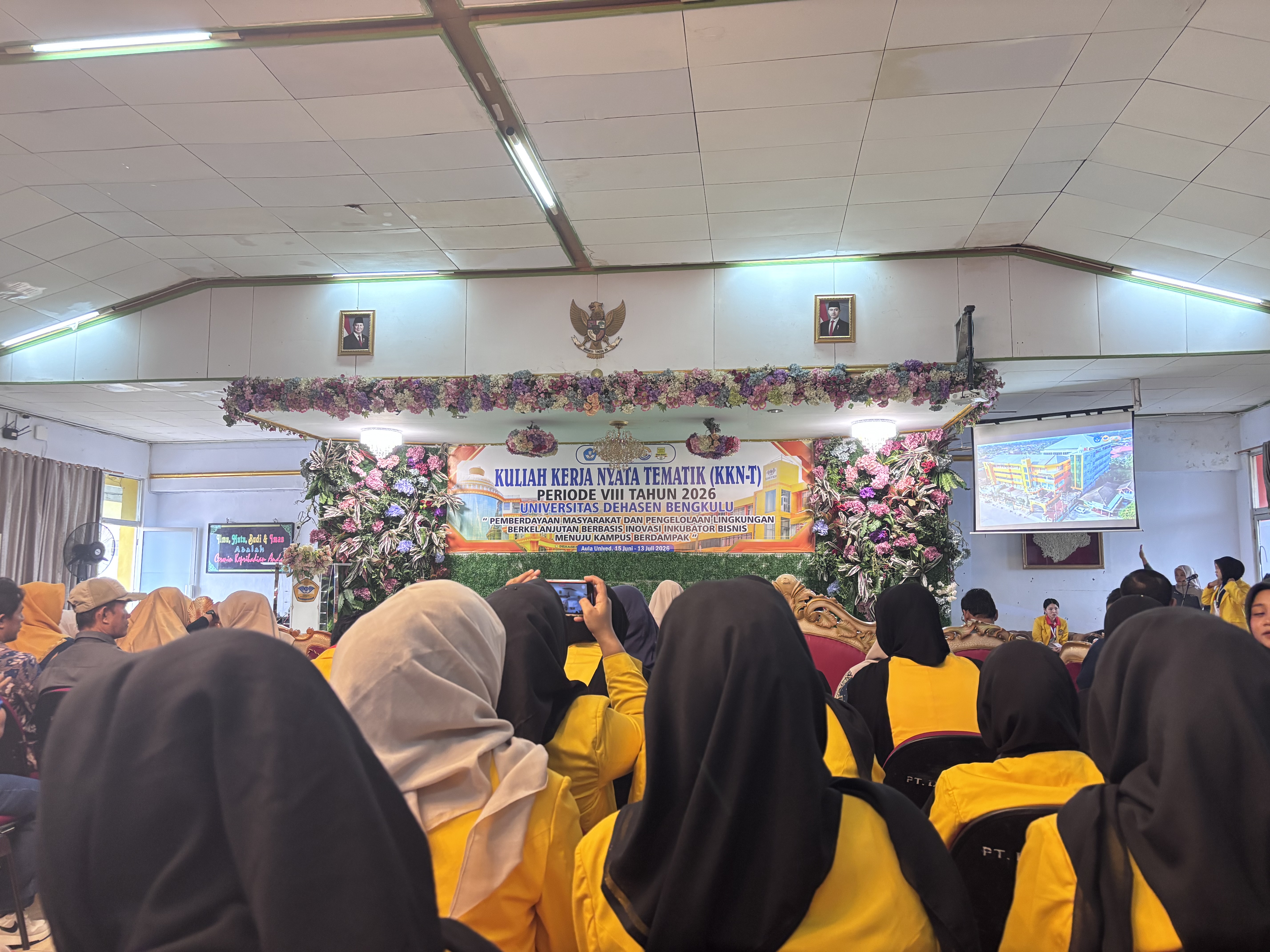 Pembukaan KKN-T di aula lantai 4