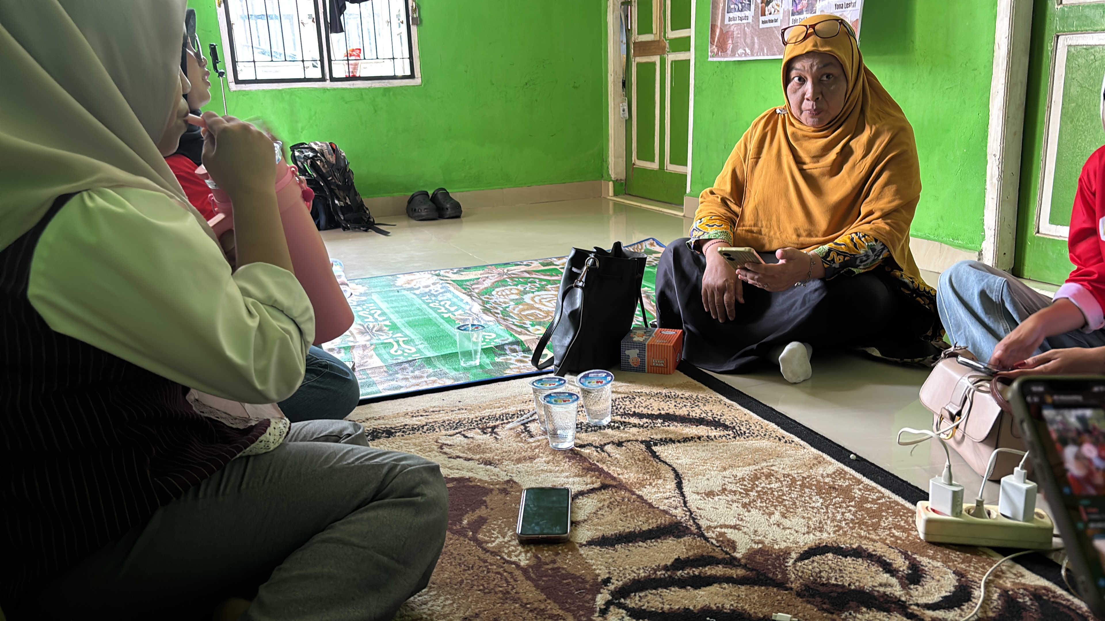 Pembahasan proker bersama ibuk dpl
