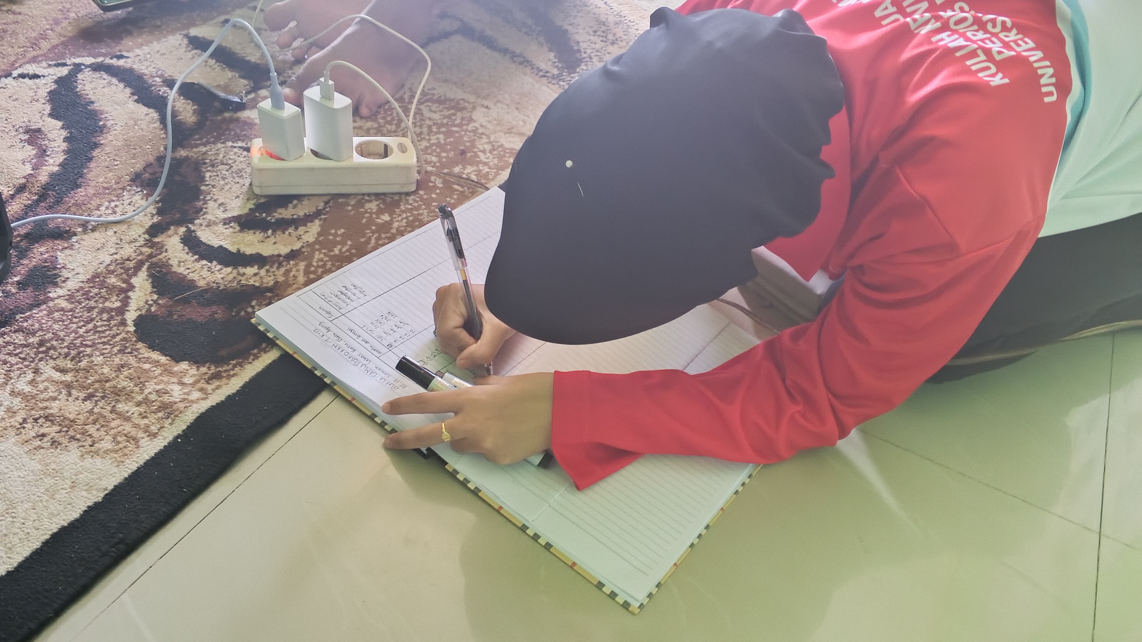 kedatangan tamu dari kelompok 13