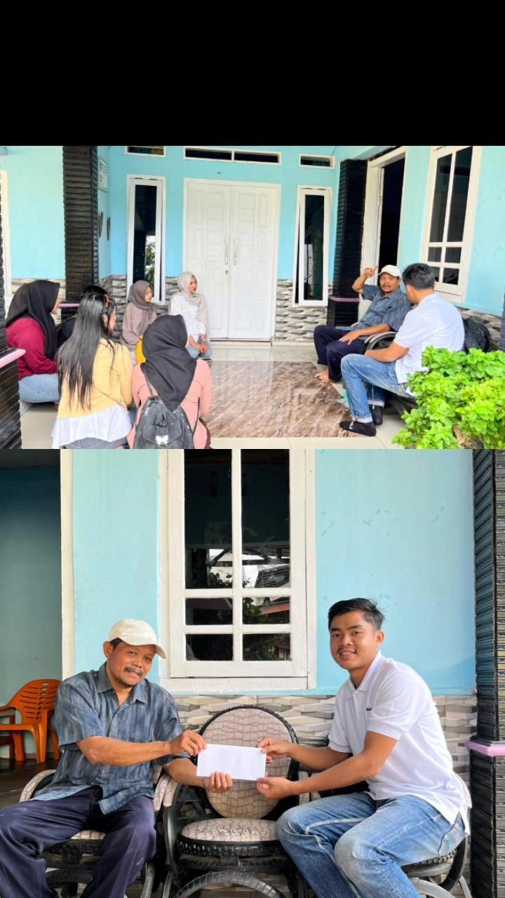 Silahturahmi ke rumah ketua rt 3 rw 1 sawah lebar kota Bengkulu 