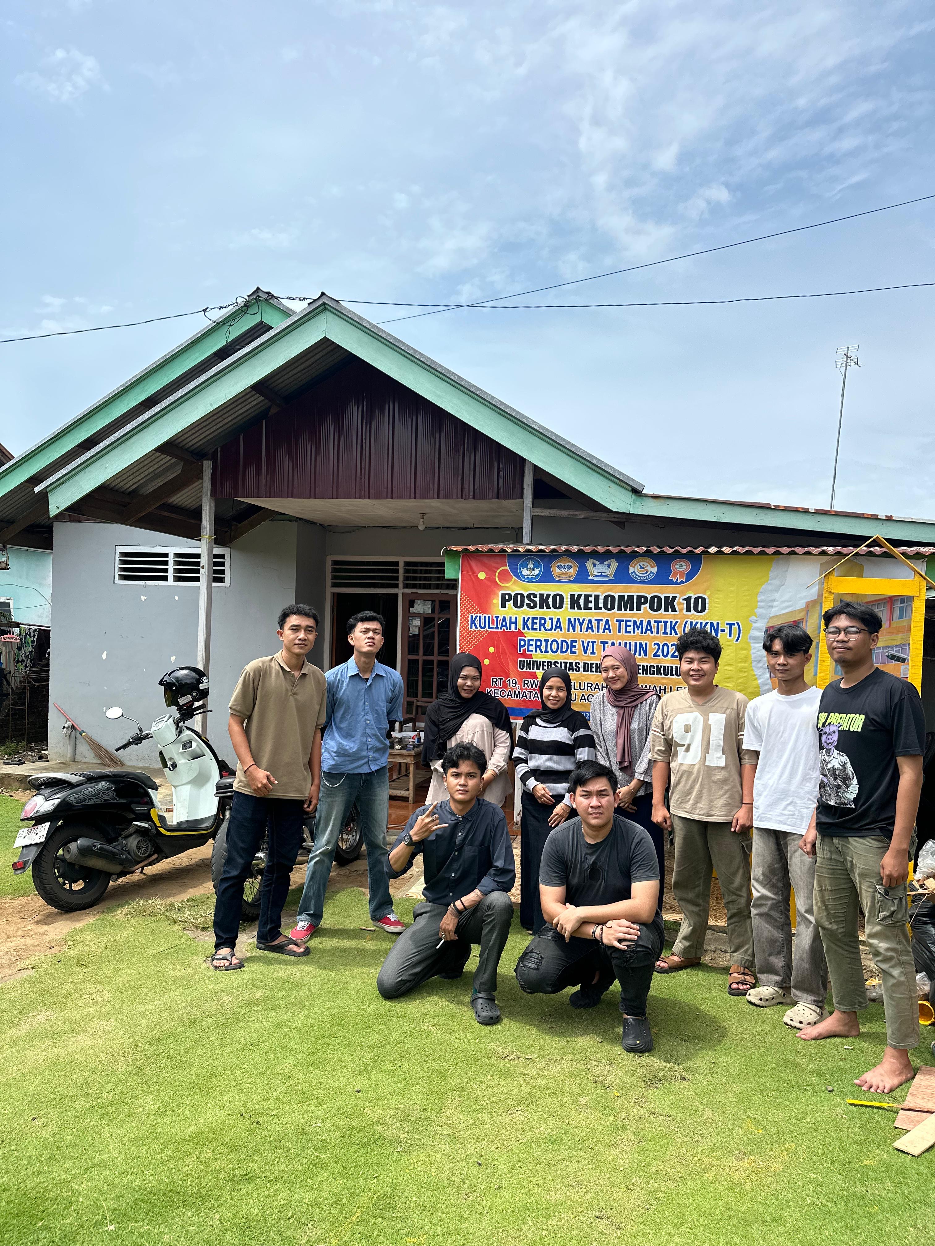 Kunjungan DPL ke posko