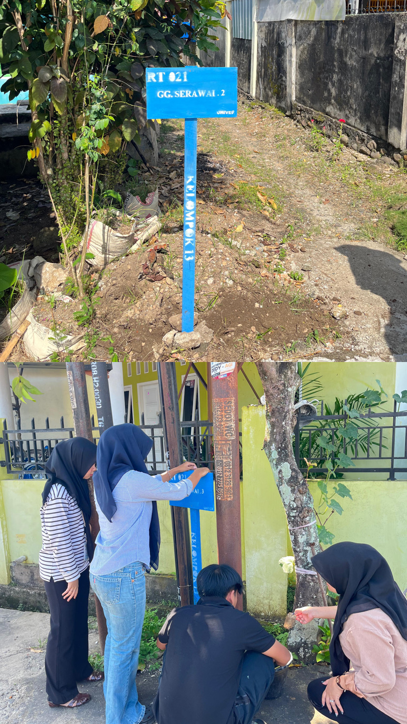 PEMASANGAN PALANG NAMA GANG