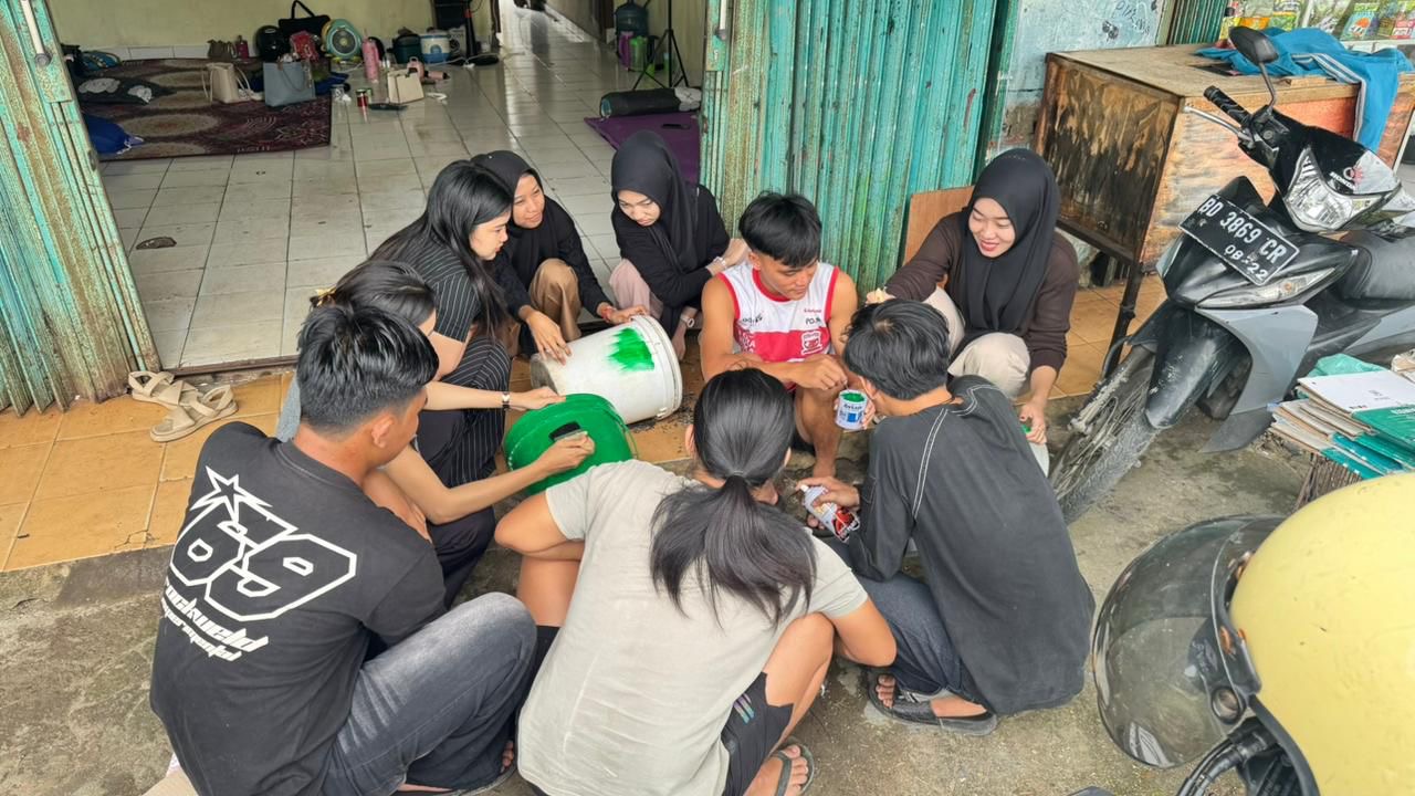 PROGRES PEMBUATAN KALENG KARYA ( KREASI KALENG UNTUK KARYA)