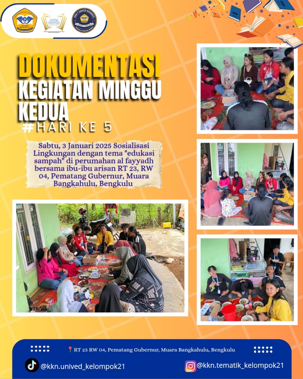 Sosialisasi Penting nya Menjaga lingkungan