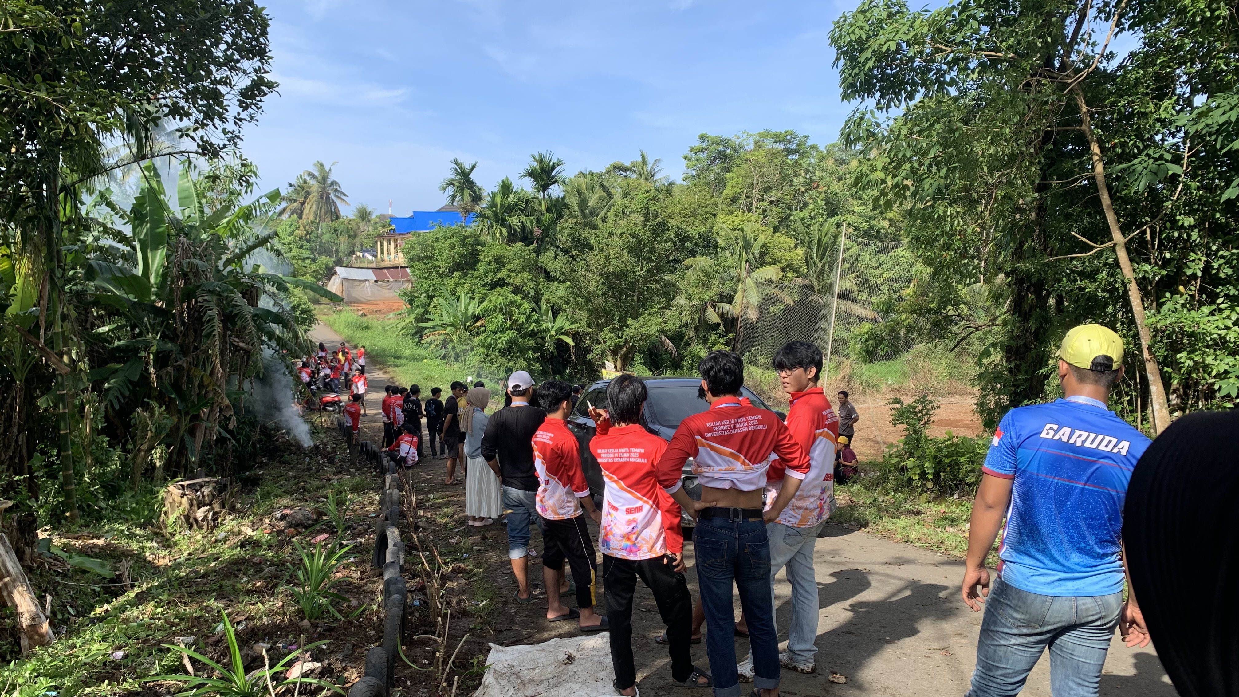 kolaborasi pembuatan taman 