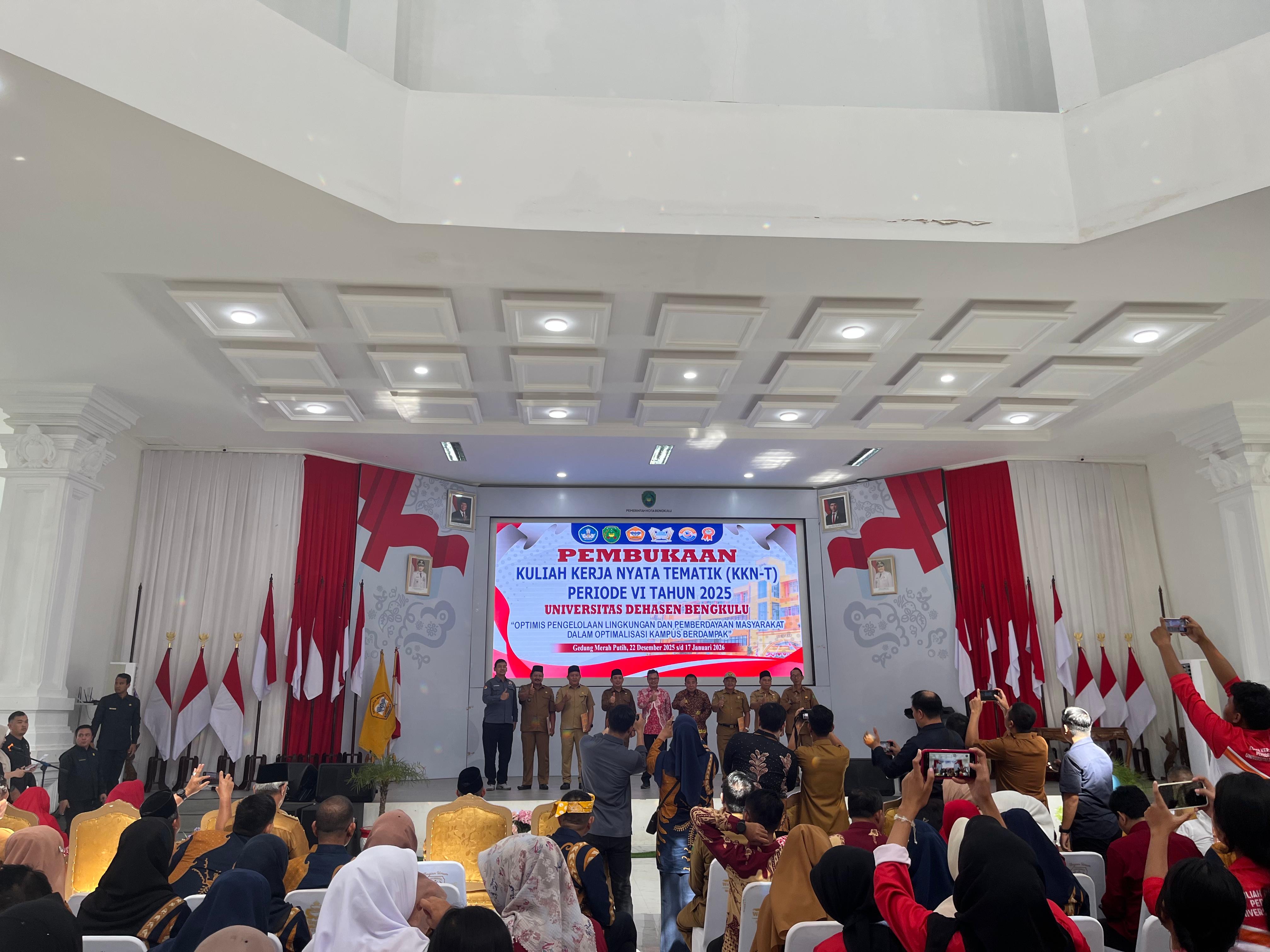 Pembukaan KKN-T Periode VI Tahun 2025 UNIVED