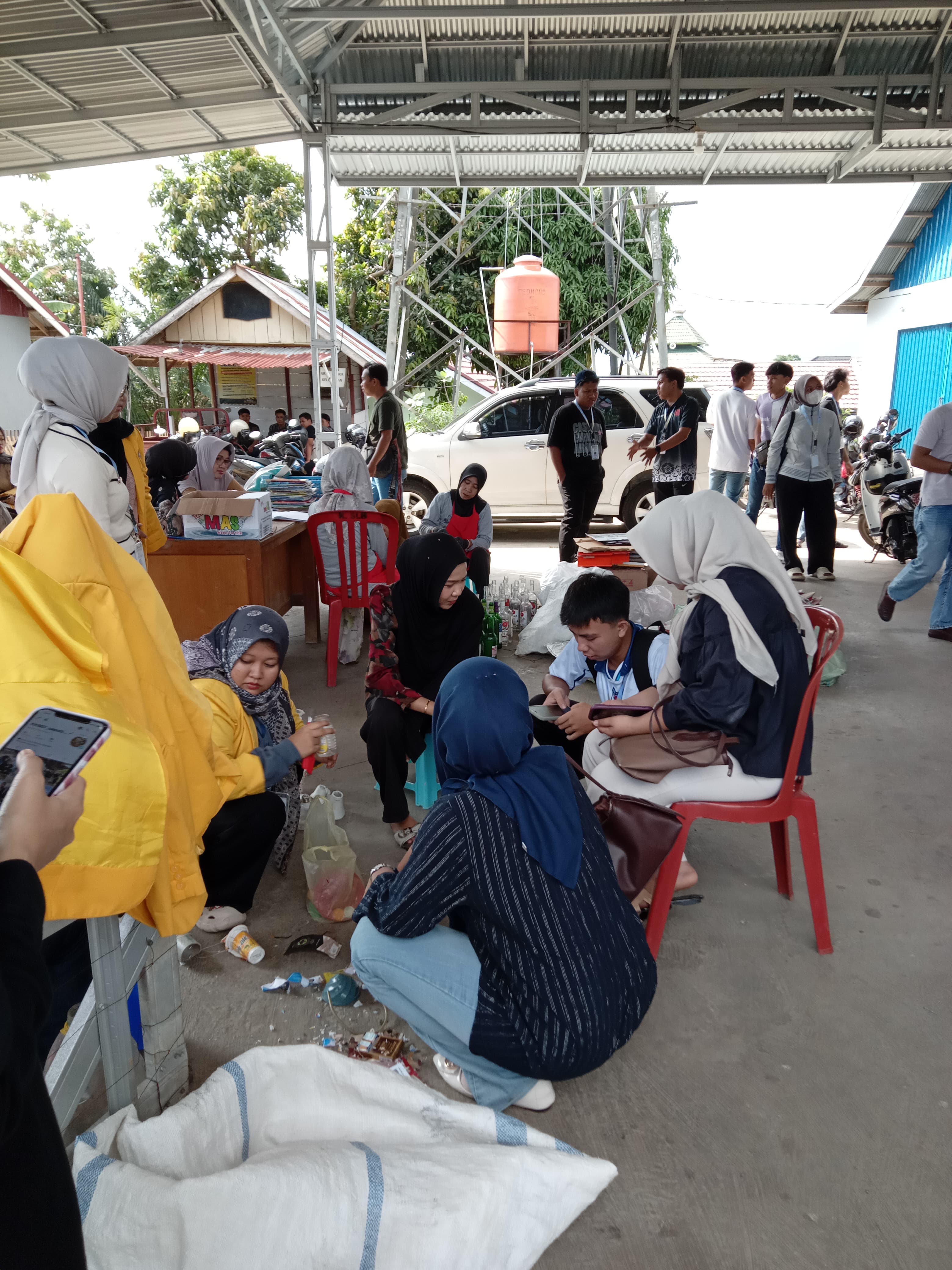 Gladi Kegiatan FGD 1 di kantor lurah