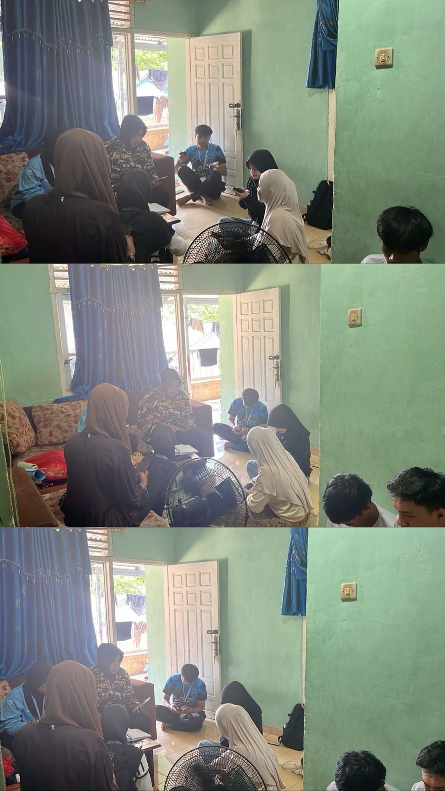 Kunjungan DPL dan pengarahan program kerja KKN kelompok 9 RT 07