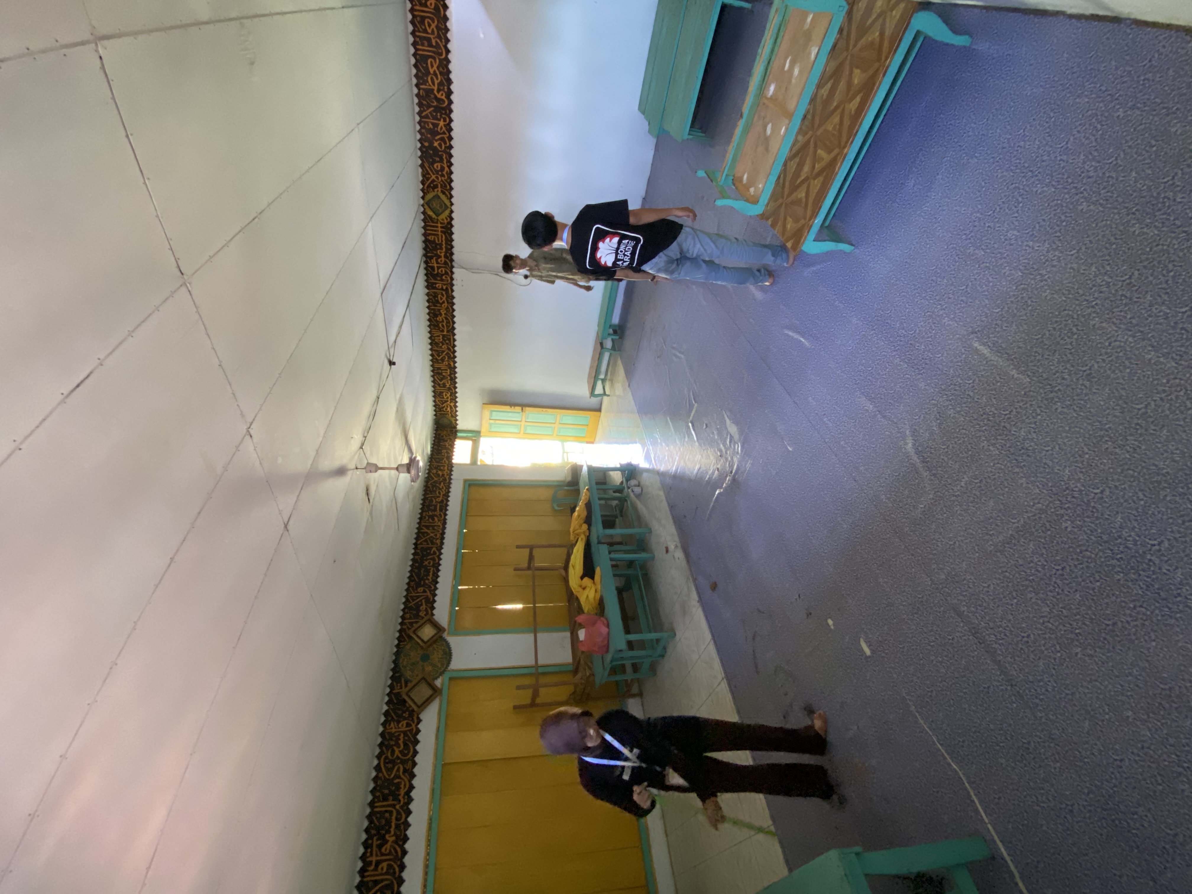 Kebersihan posko kelompok 1 Sawah lebar 