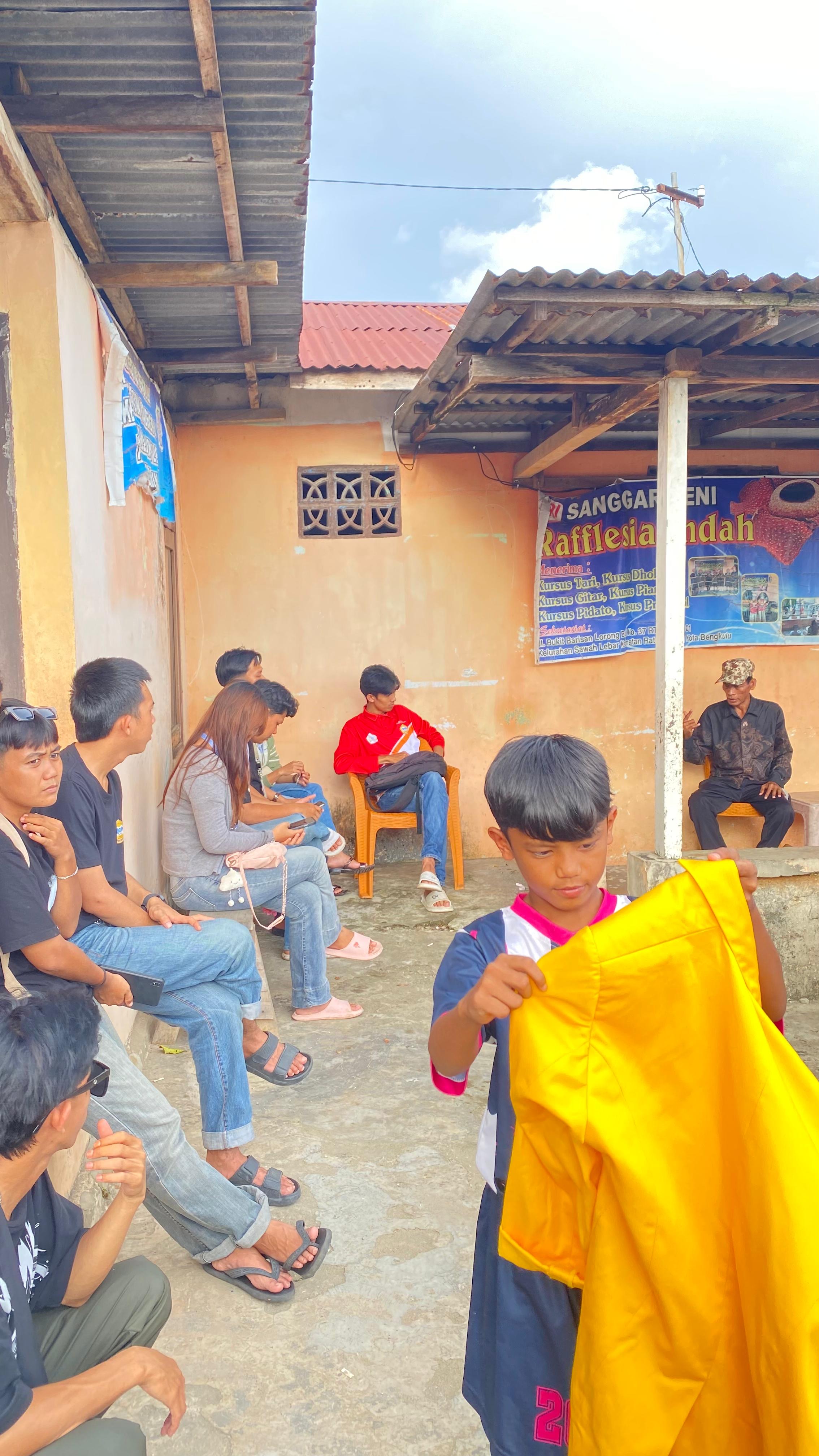 Evaluasi mingguan bersama pak rt 1 sawah lebar 