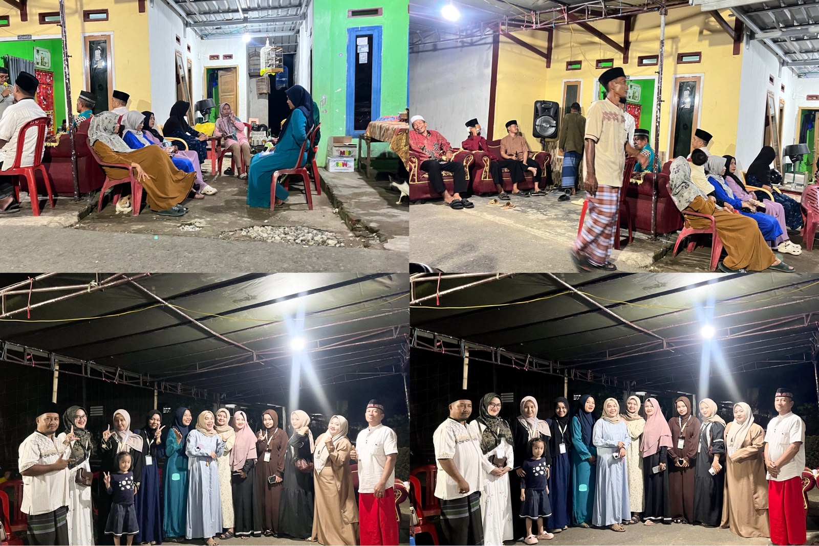 yasinan dan syukuran bersama warga RT 32