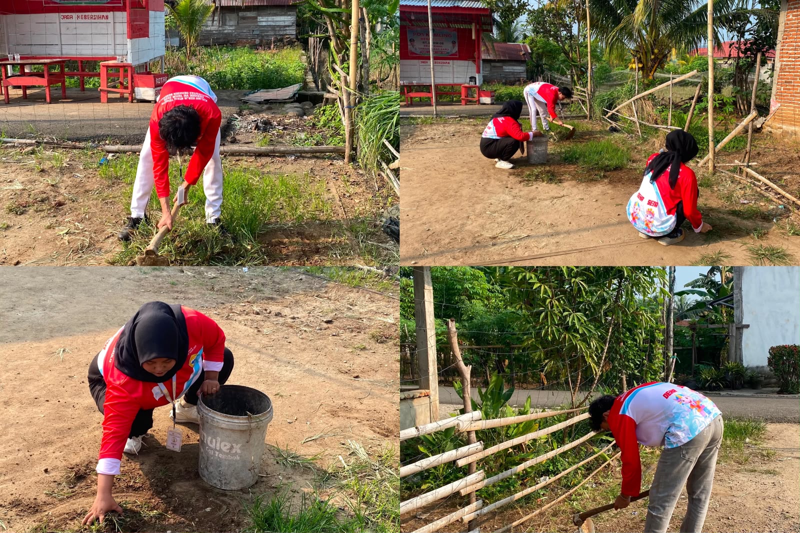 gotong royong bersama warga