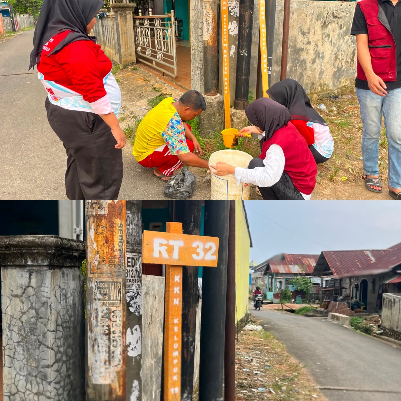 PEMASANGAN PAPAN PETUNJUK JALAN