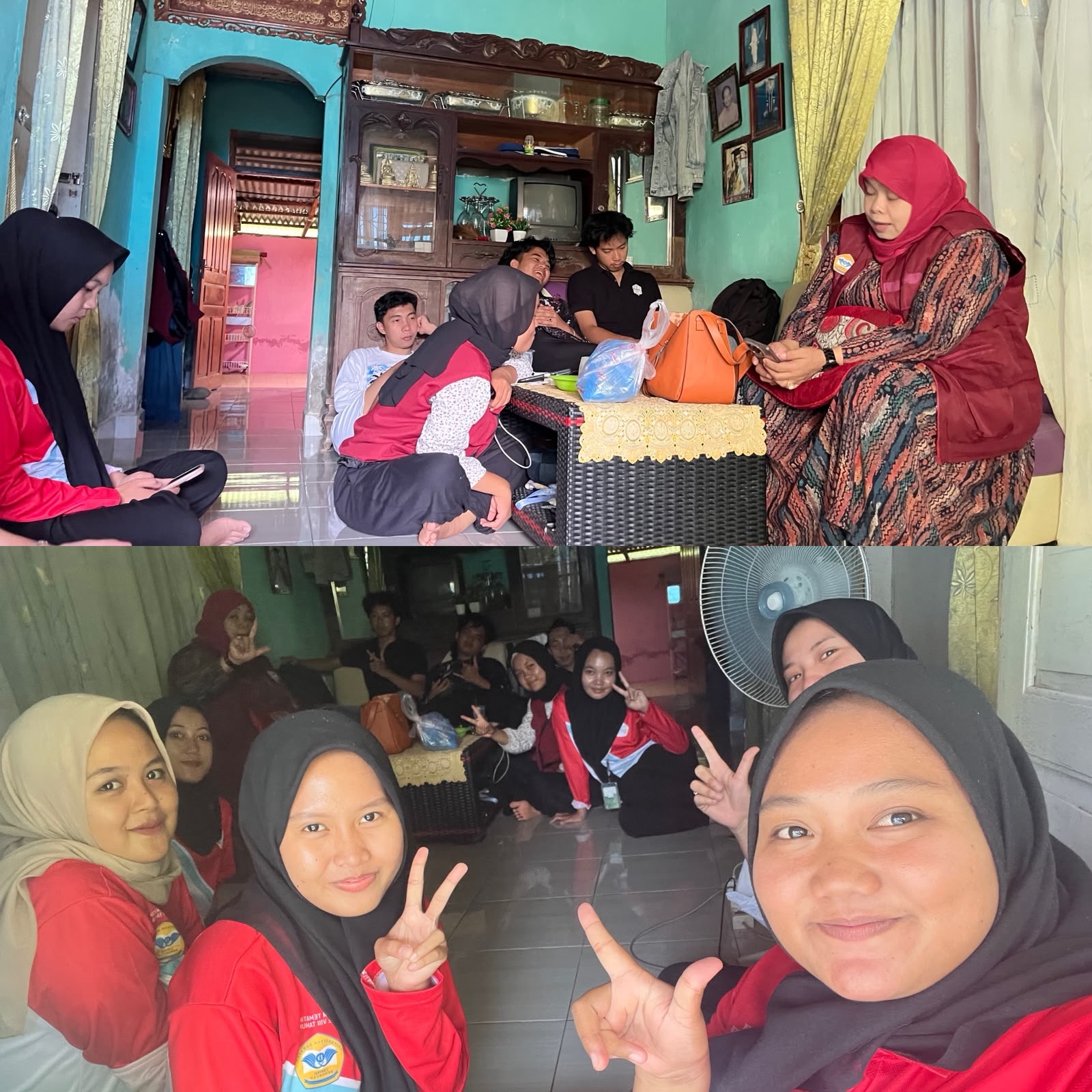 kunjungan DPL ke posko