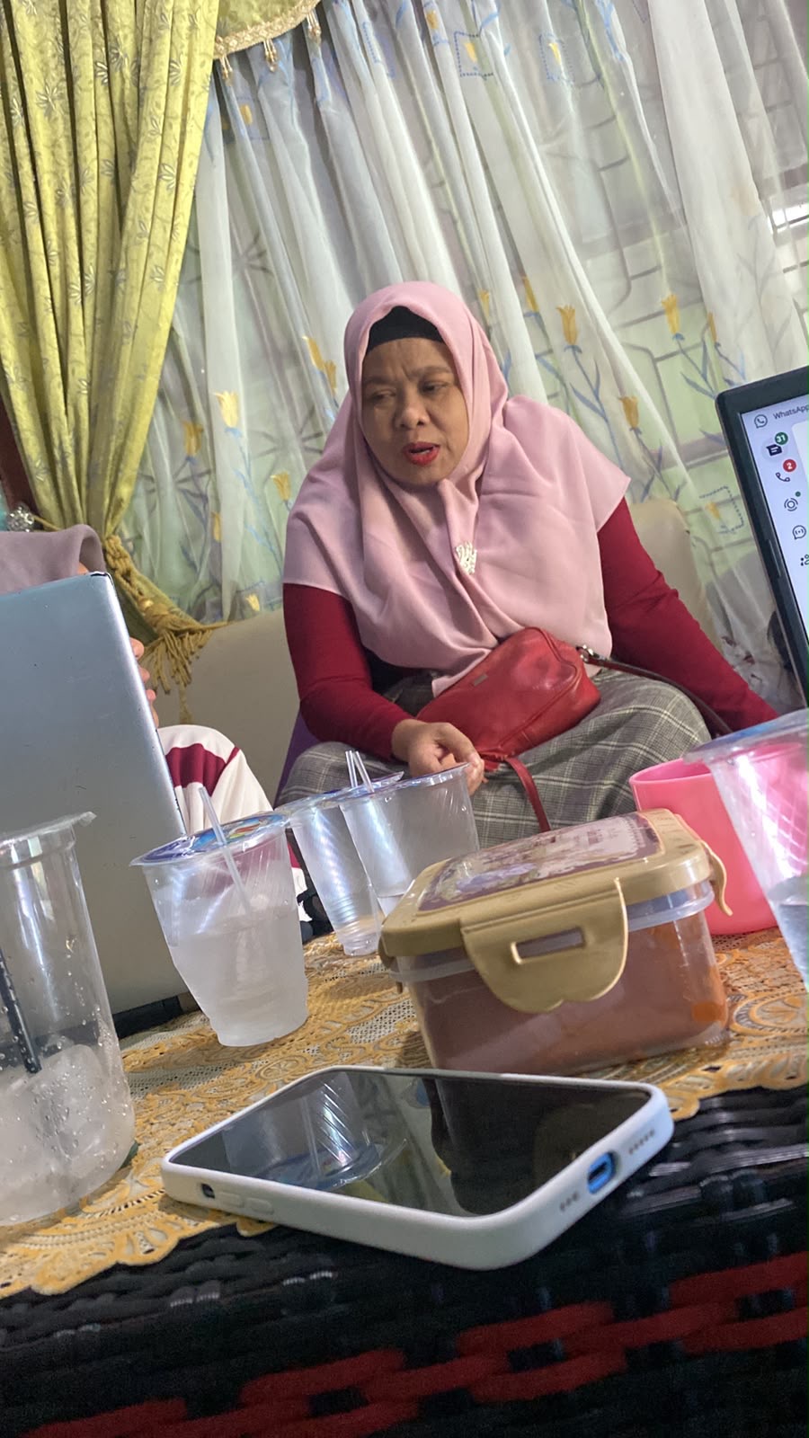 kunjungan dpl ke posko 