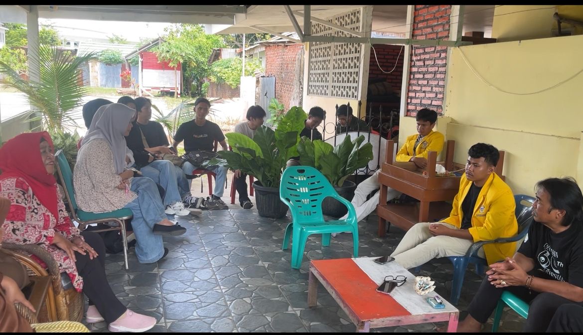 Pertemuan bersama DPL sekaligus mengecek lokasi dan mencari posko KKN