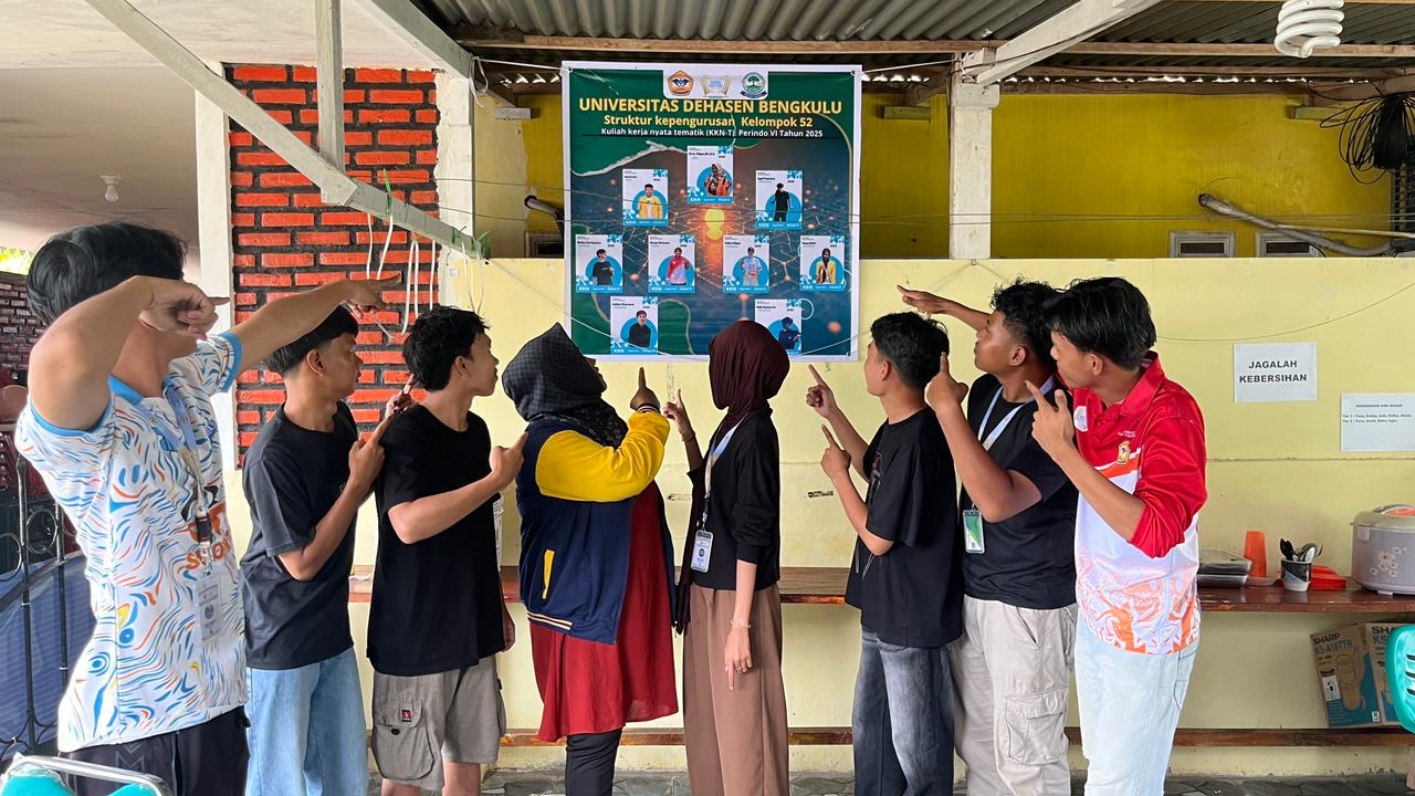 Kedatangan DPL ke posko KKN yang ke Empat