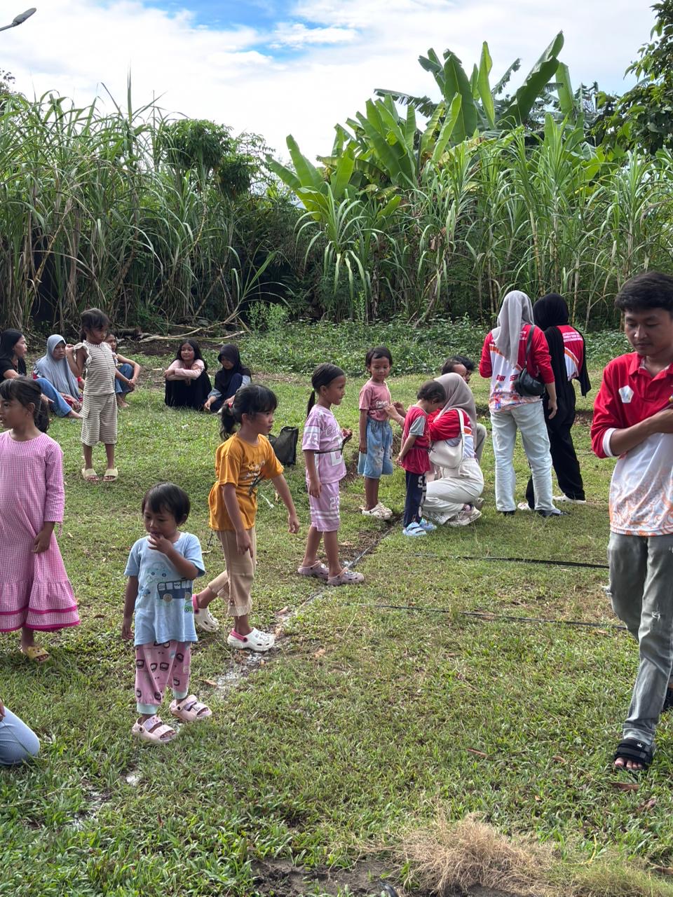 Kegiatan Lomba Balap Kelereng di Kelurahan Anggut Bawah