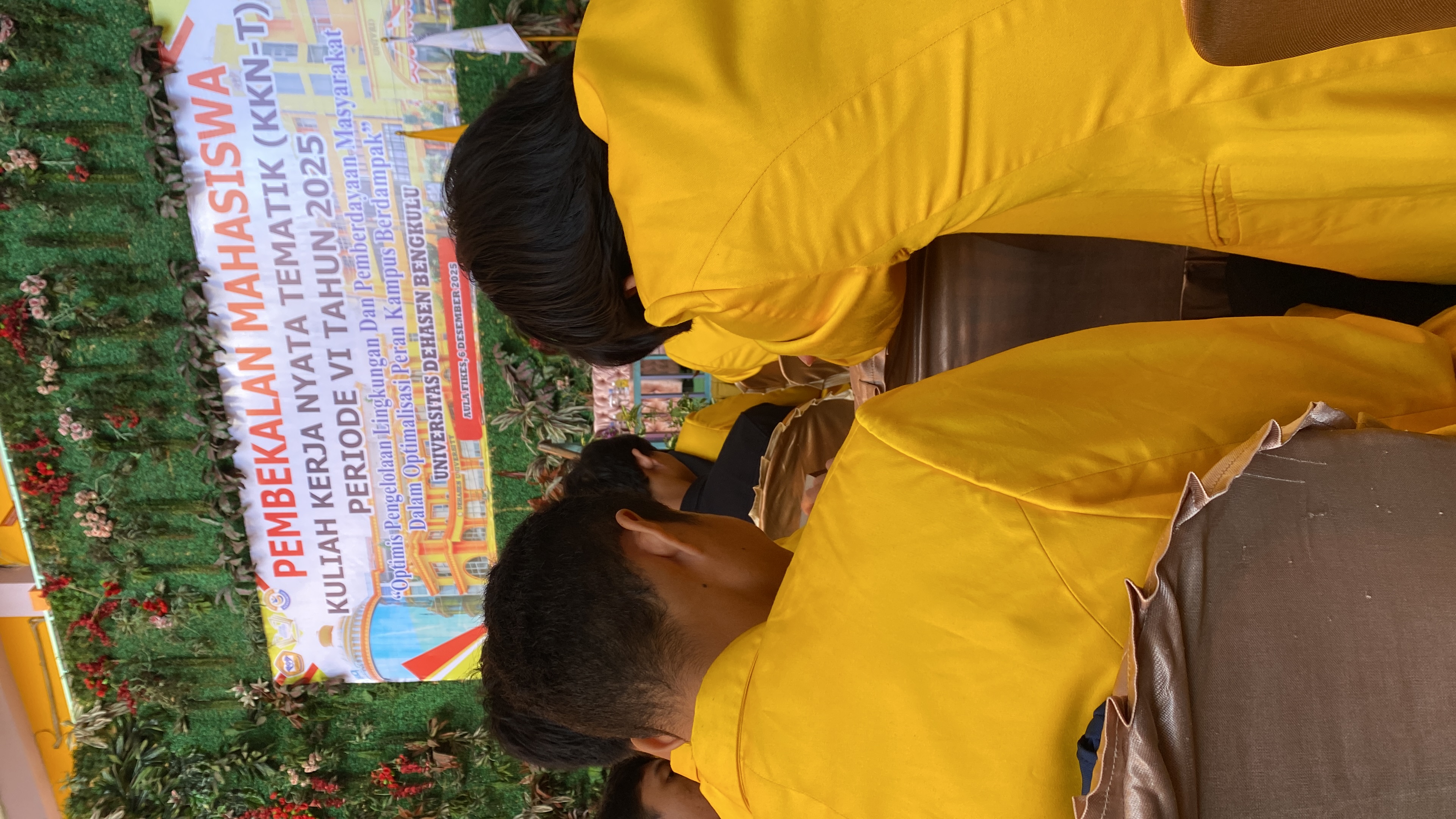 PEMBEKALAN MAHASISWA KKN-T PERIODE KE-6