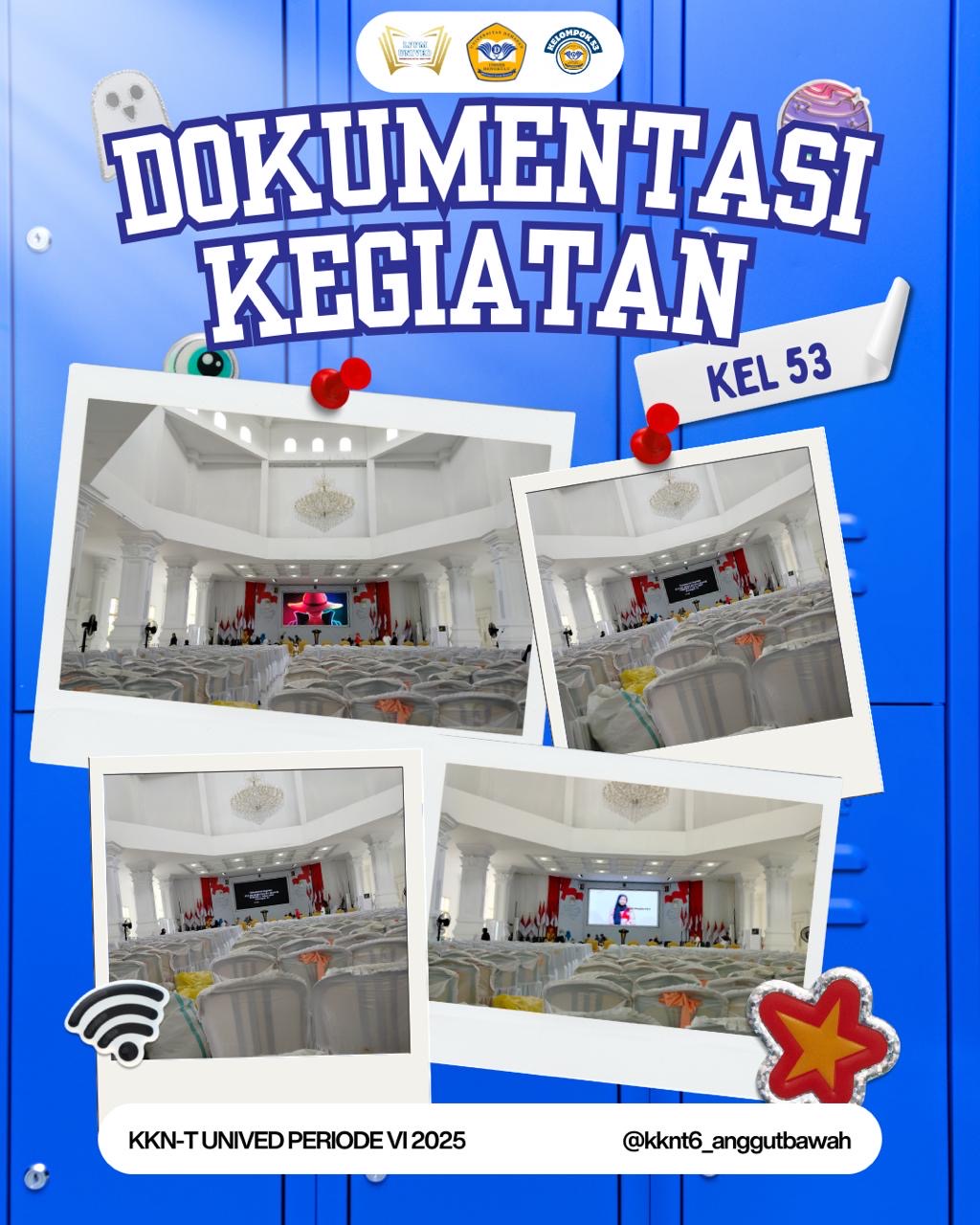 Gladi pembukaan  KKN-T periode VI tahun 2025 universitas Dehasen Bengkulu