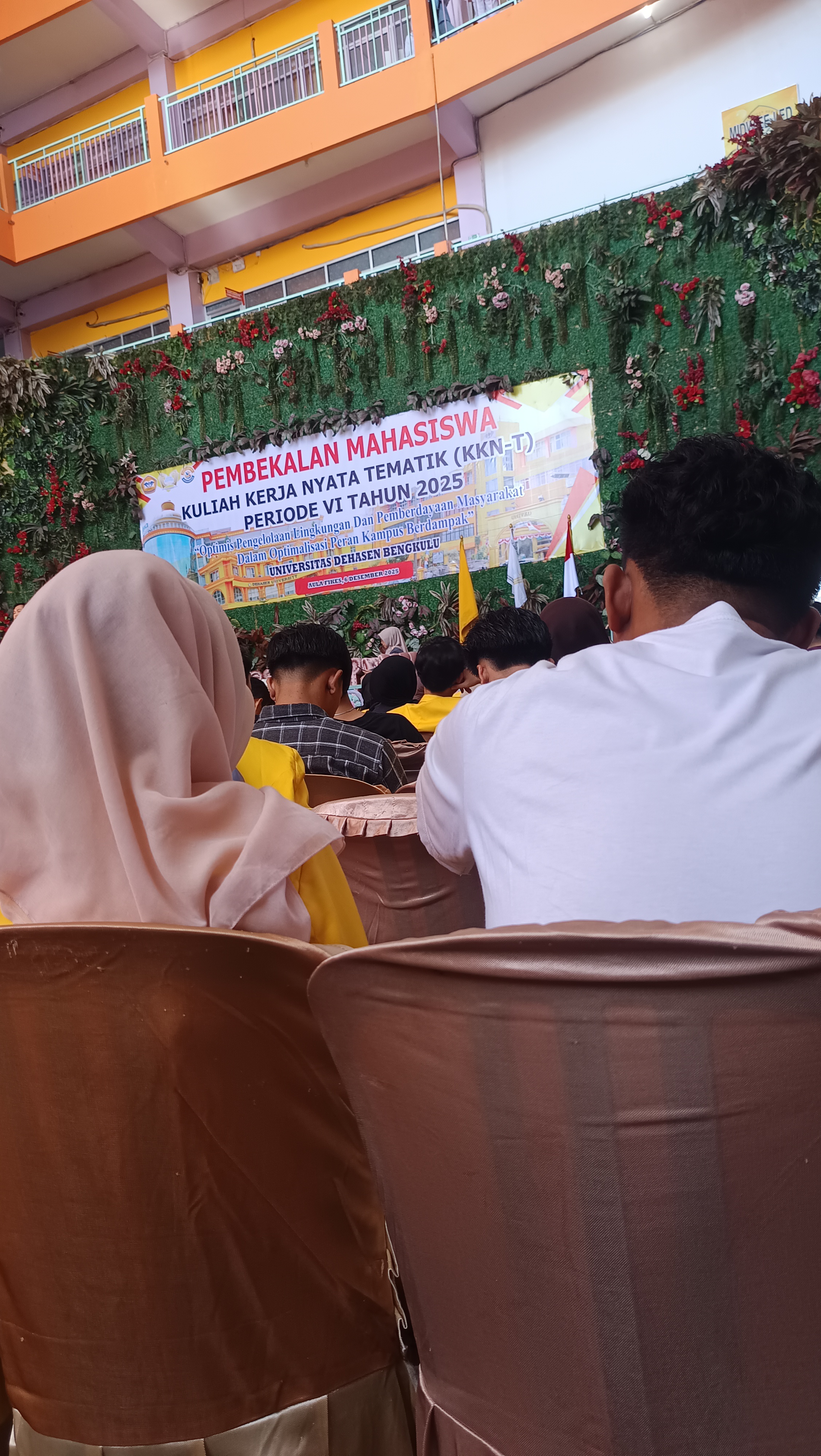 pembekalan mahasiswa kuliah kerja nyata  tematik (KKN-T) priode VI tahun 2025