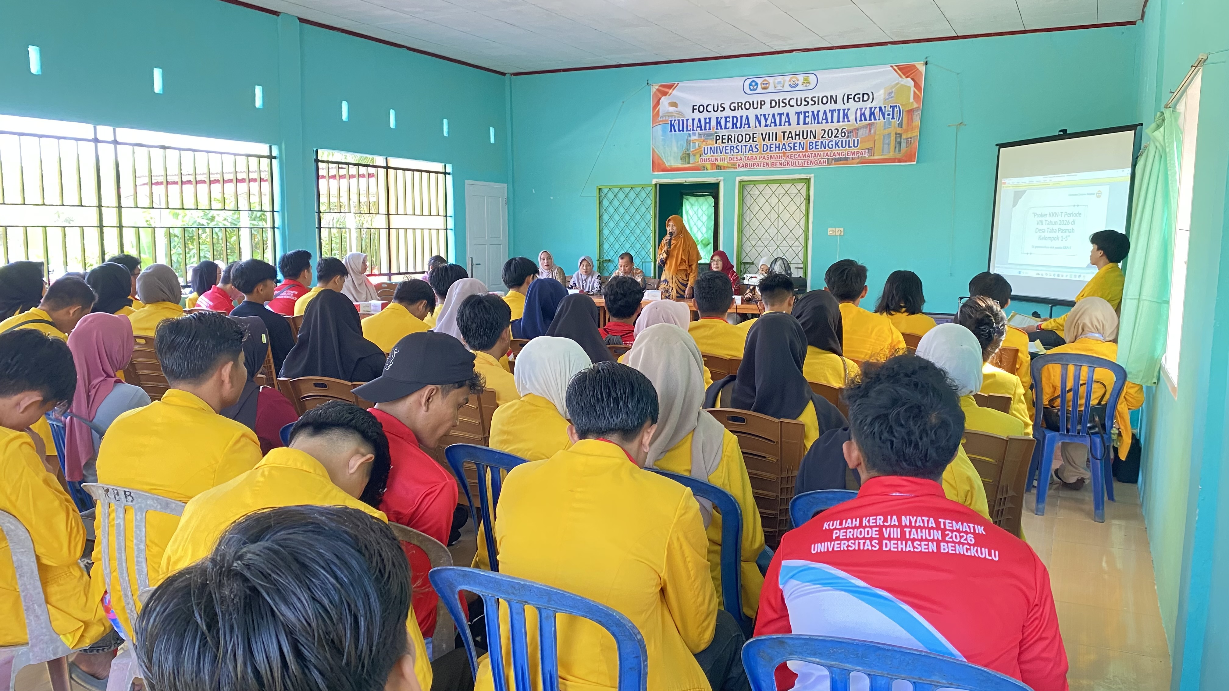 Pelaksanaan Acara FGD di Desa Taba Pasmah