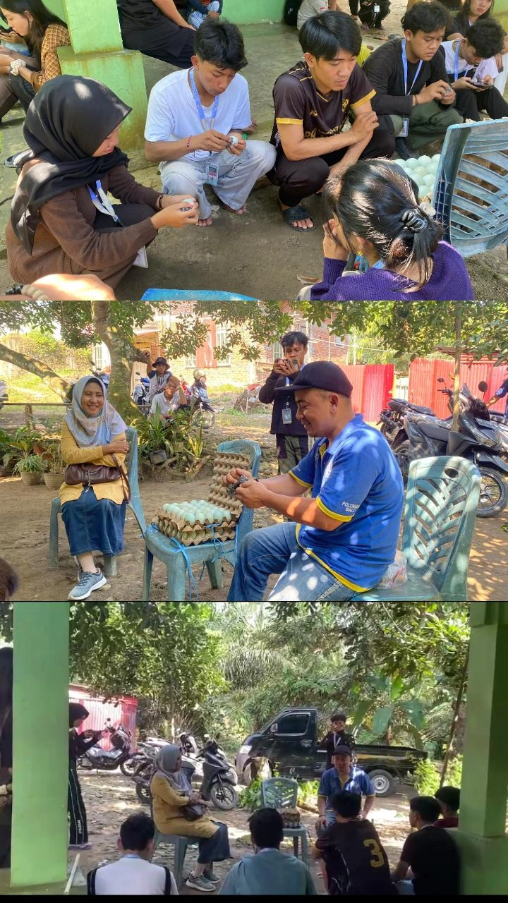 Pelatihan penetasan telur bebek 