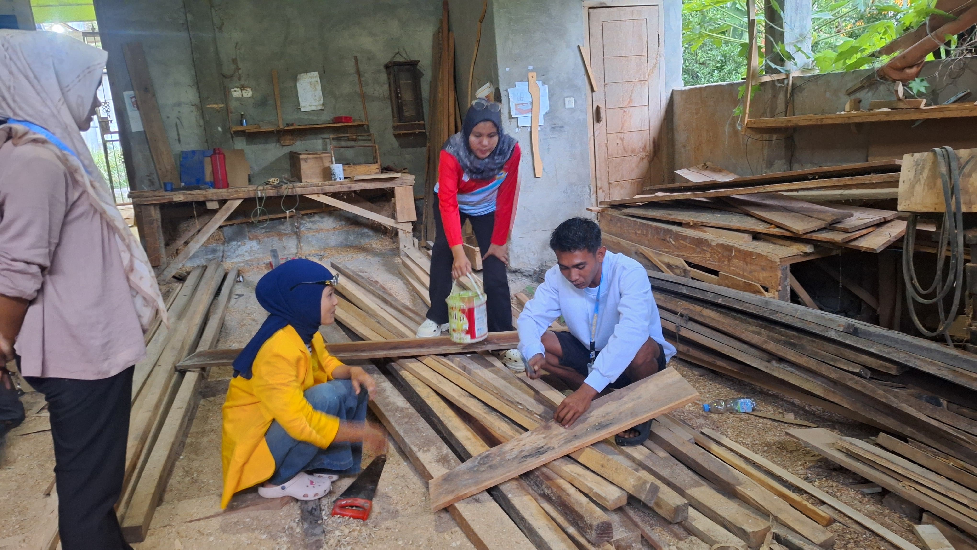 KKN-T kelompok 25 priode VIII universitas dehasen bengkulu 2026