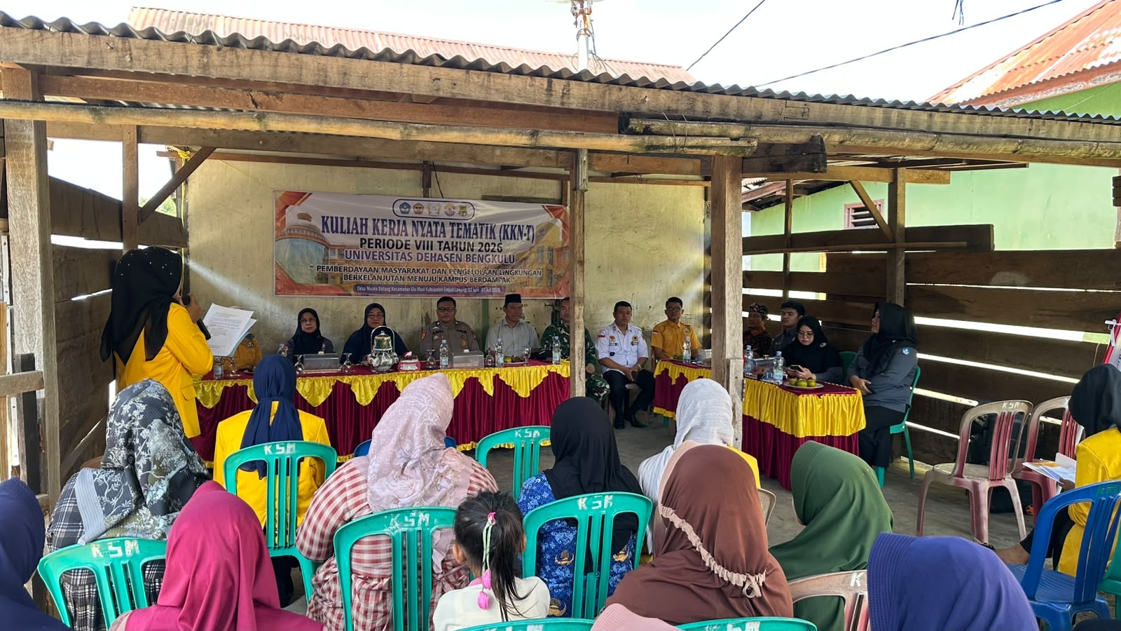 KKN-T kelompok 25 priode VIII universitas dehasen bengkulu 2026