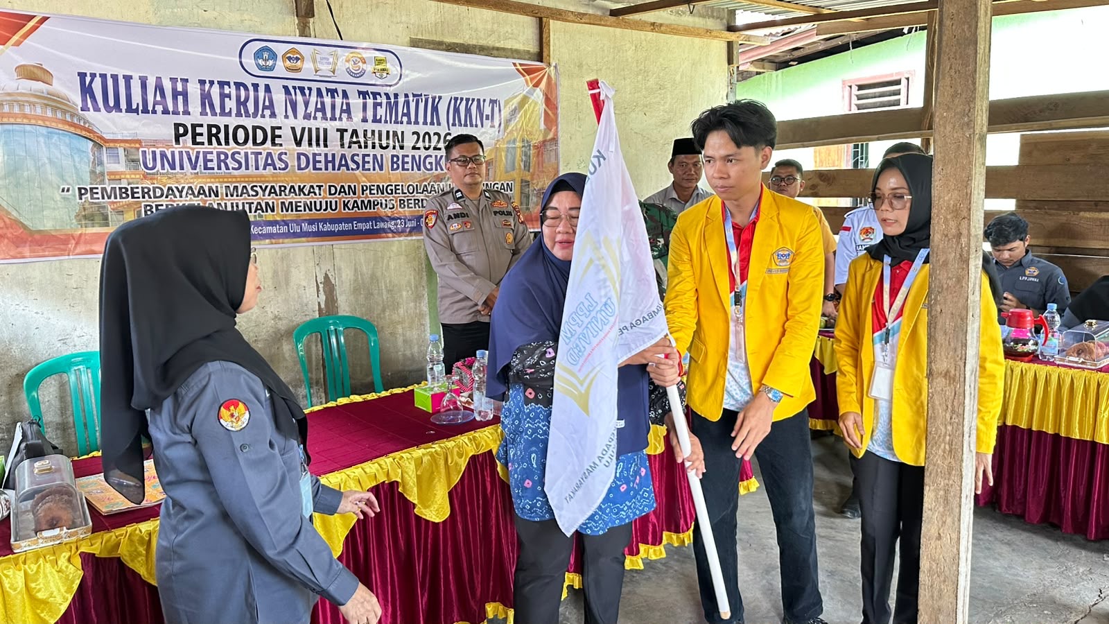 KKN-T kelompok 25 priode VIII universitas dehasen bengkulu 2026