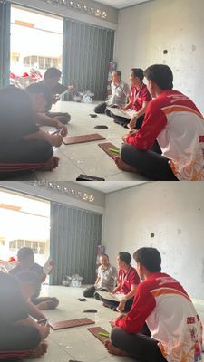 diskusi bersama bapak rt08 rw02 sawah lebar