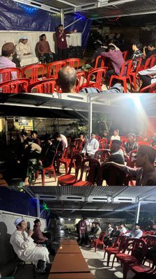 Membantu Pak RT Mengadakan Acara Malam Tahun Baru Serta Tausiah Agama.