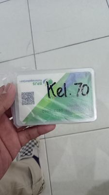 Mengambil kartu BPJS ke Lppm 