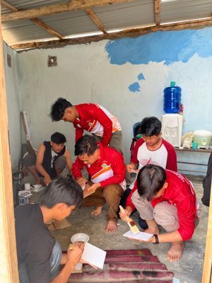 PROSES PEMBUATAN NOMOR RUMAH